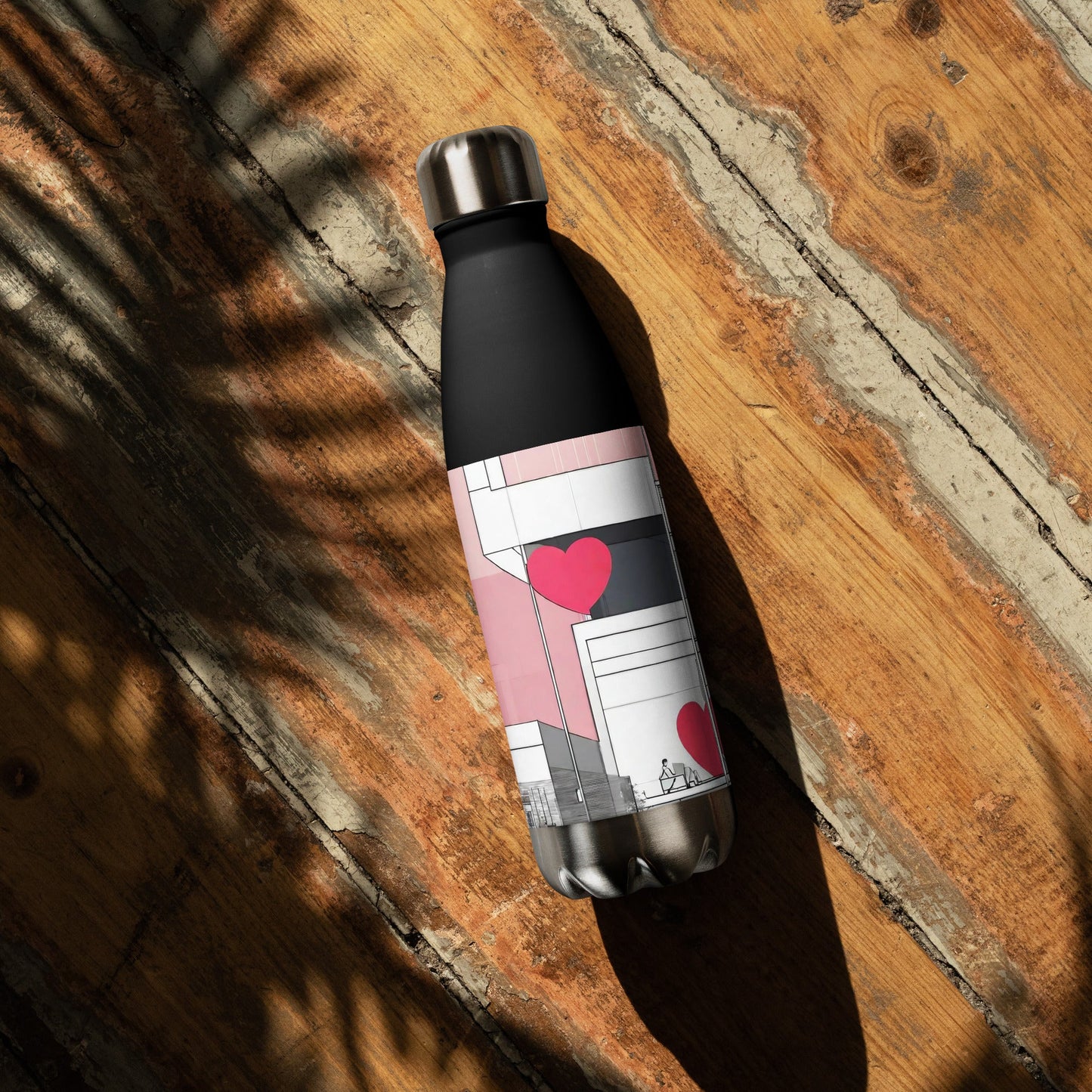 Stainless steel water bottle