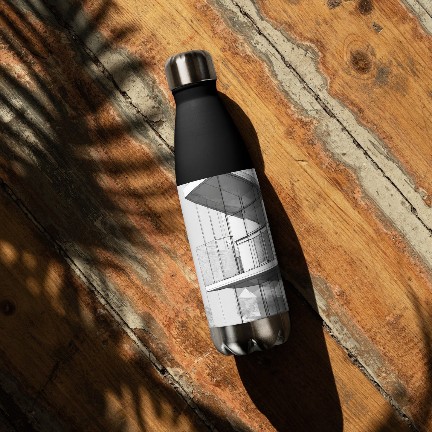 Stainless steel water bottle