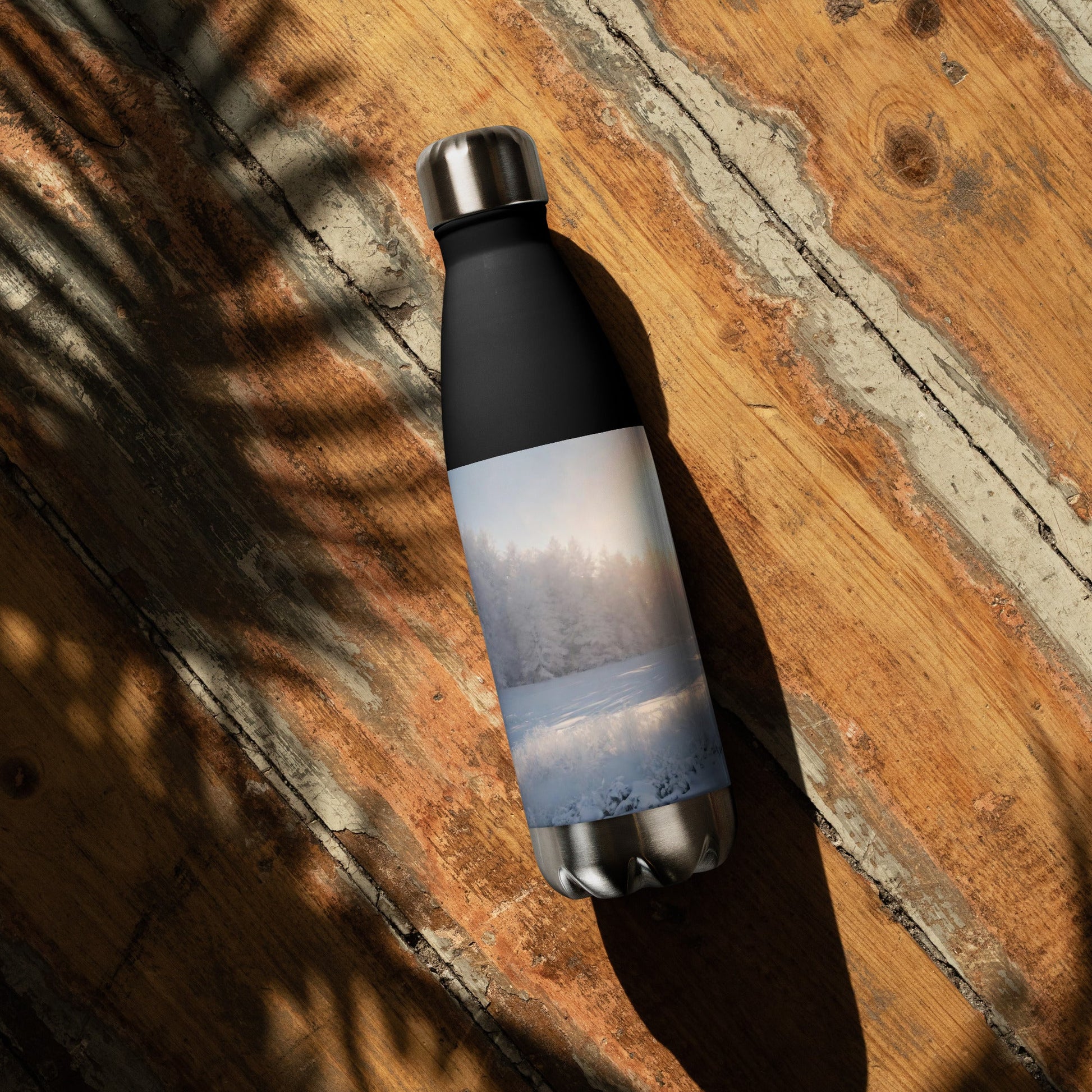 Stainless steel water bottle