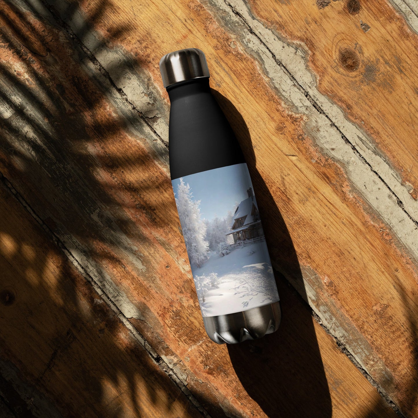 Stainless steel water bottle