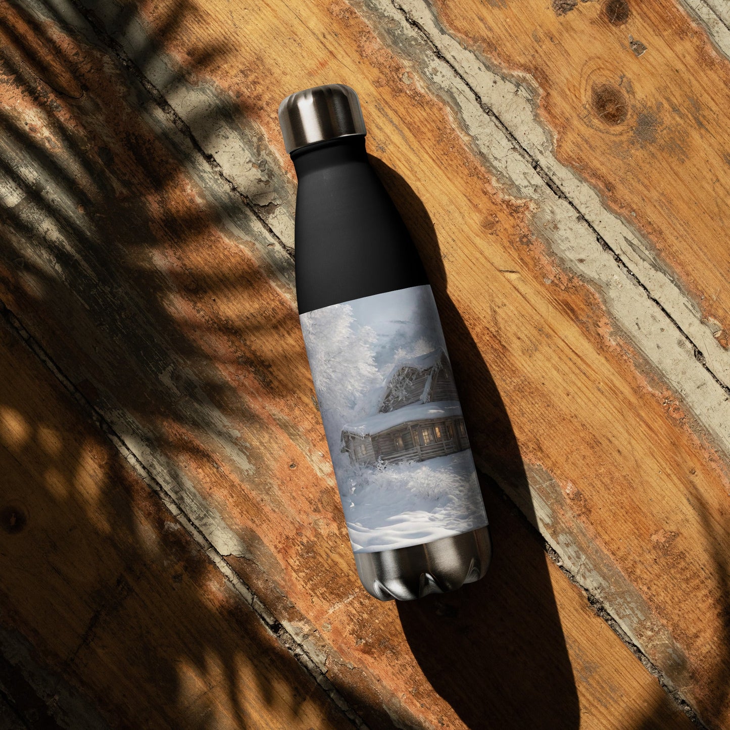 Stainless steel water bottle