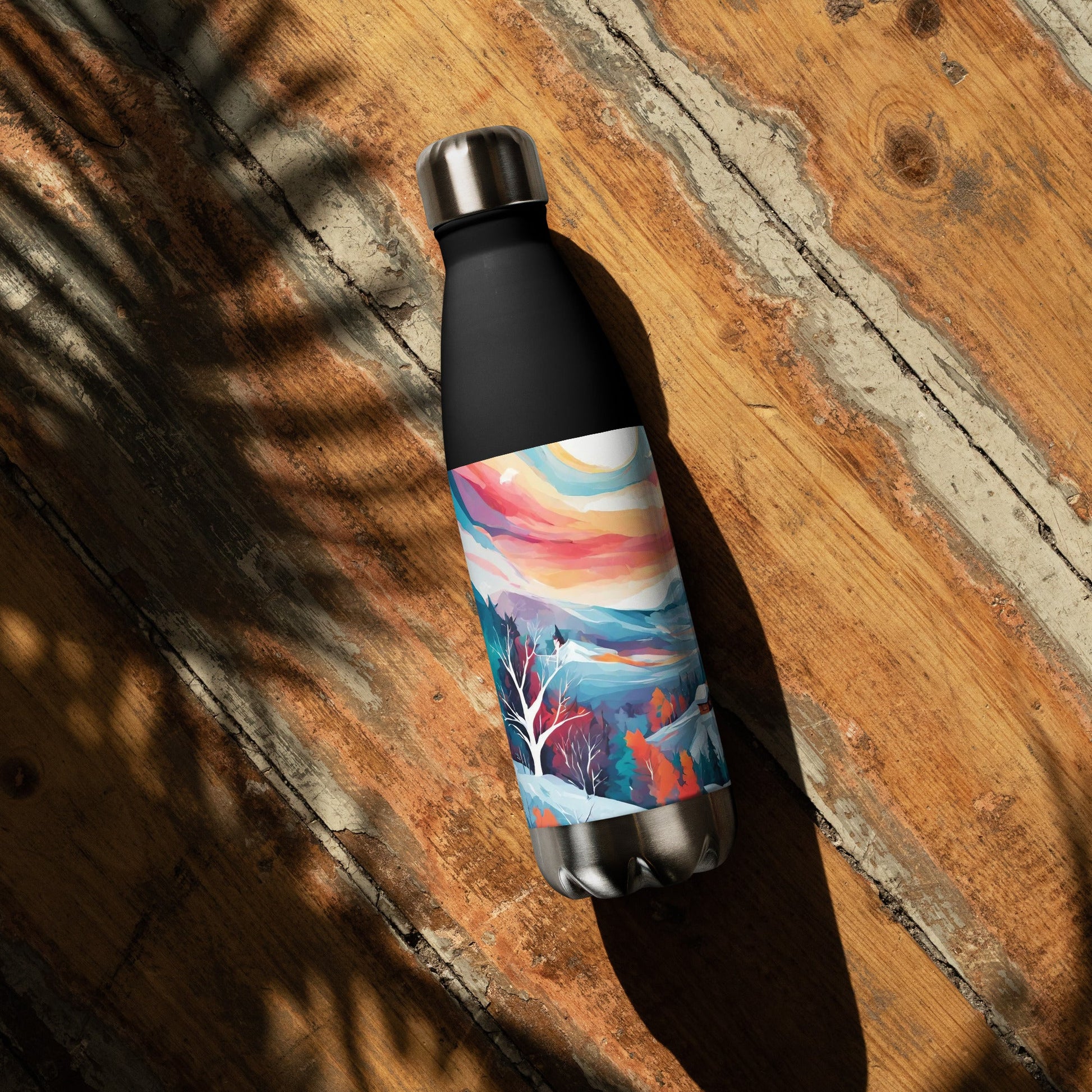 Stainless steel water bottle