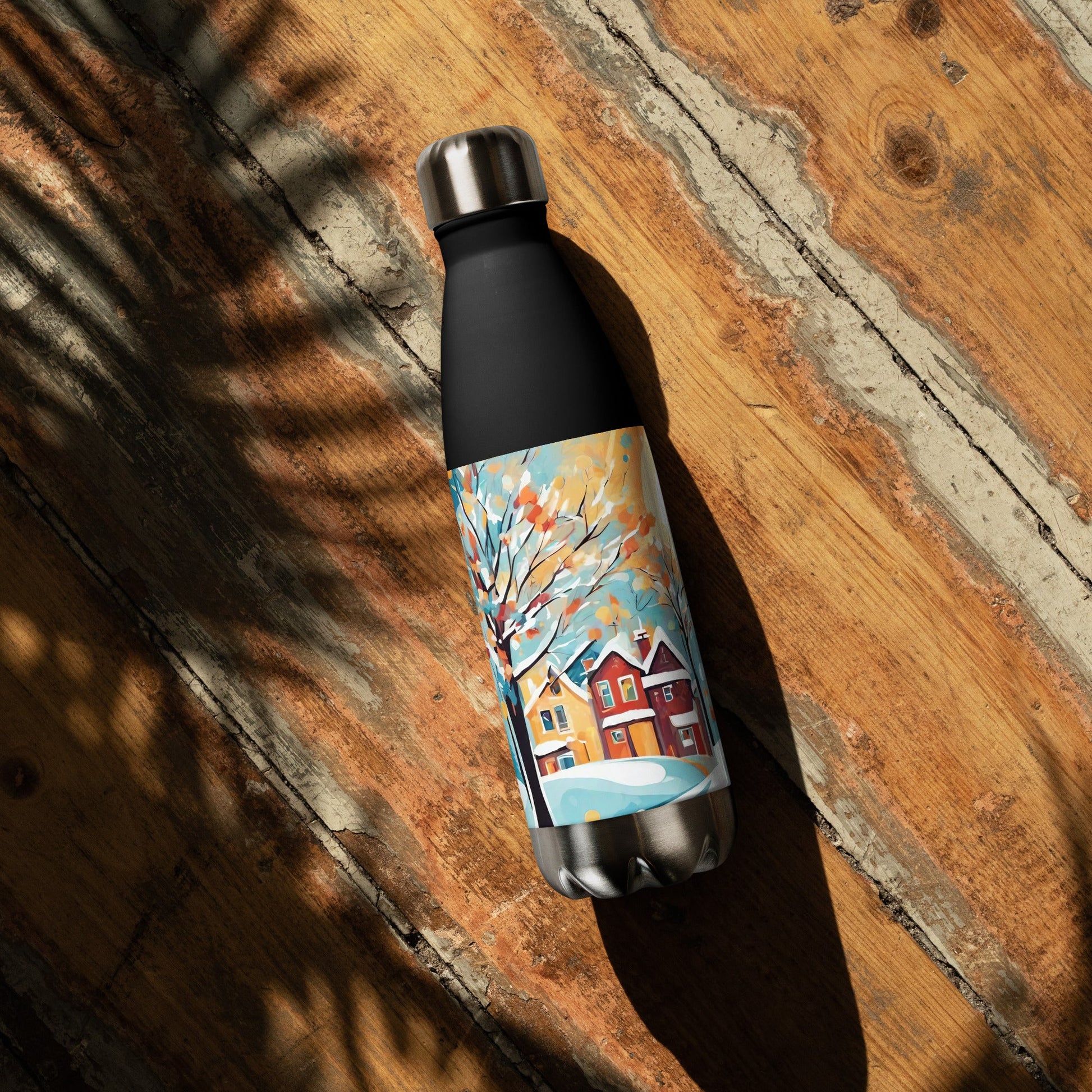 Stainless steel water bottle