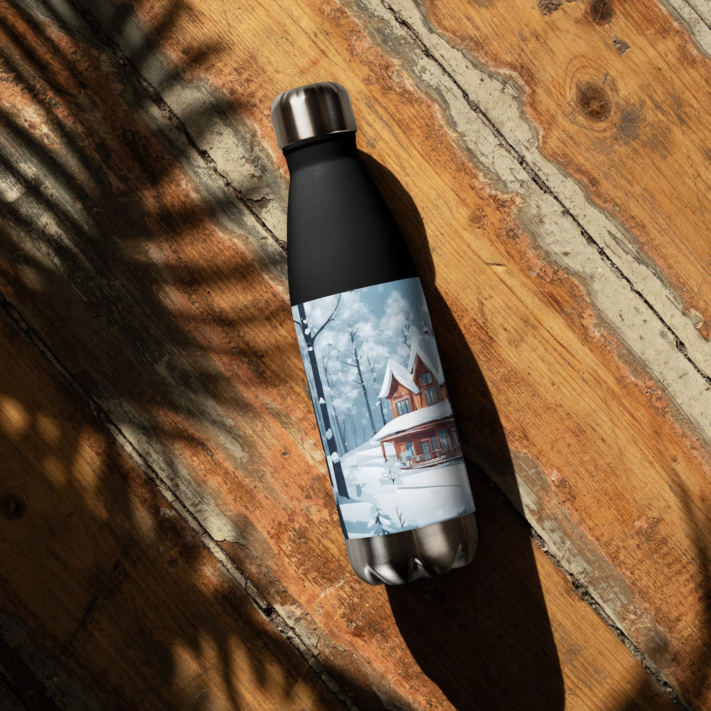 Stainless steel water bottle