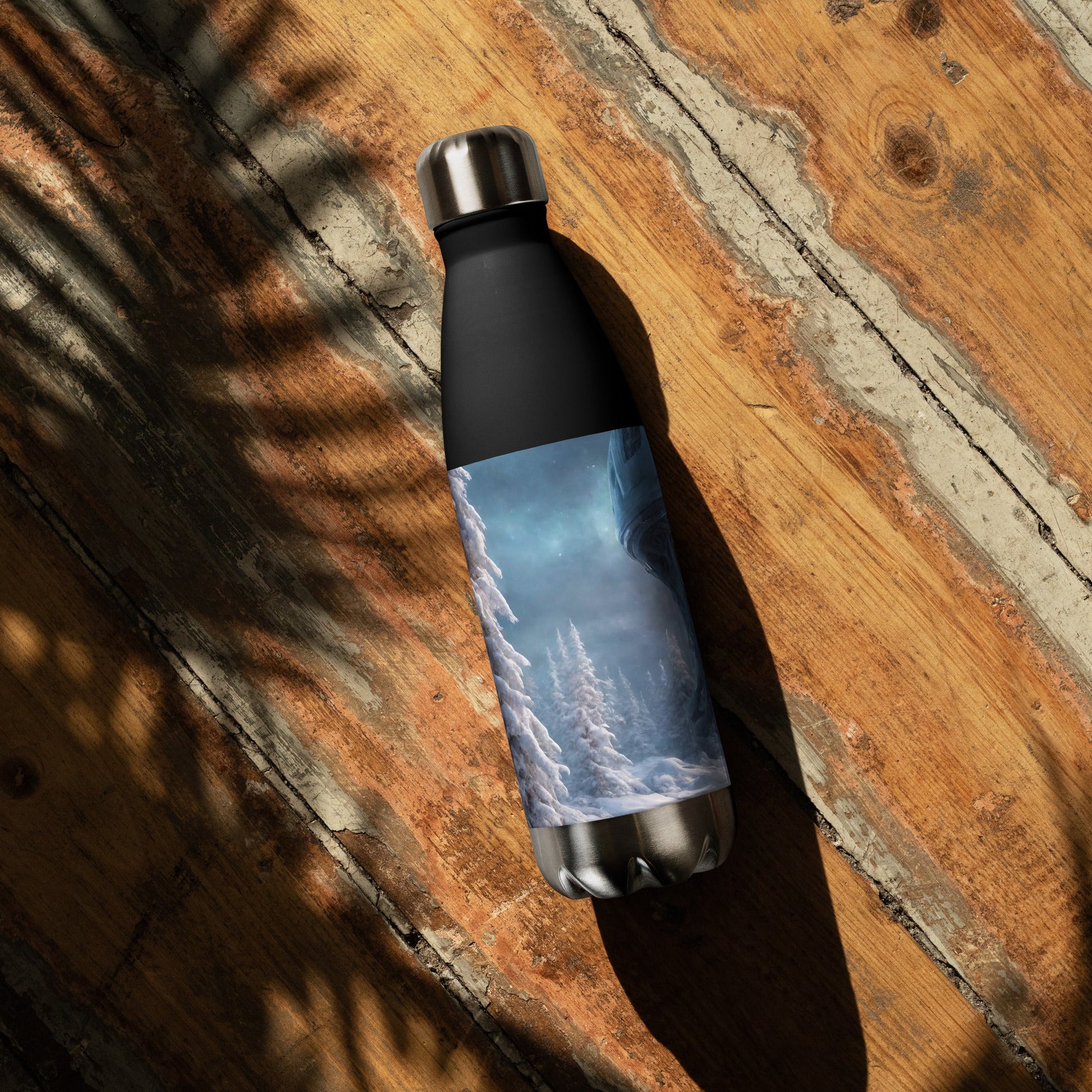 Stainless steel water bottle
