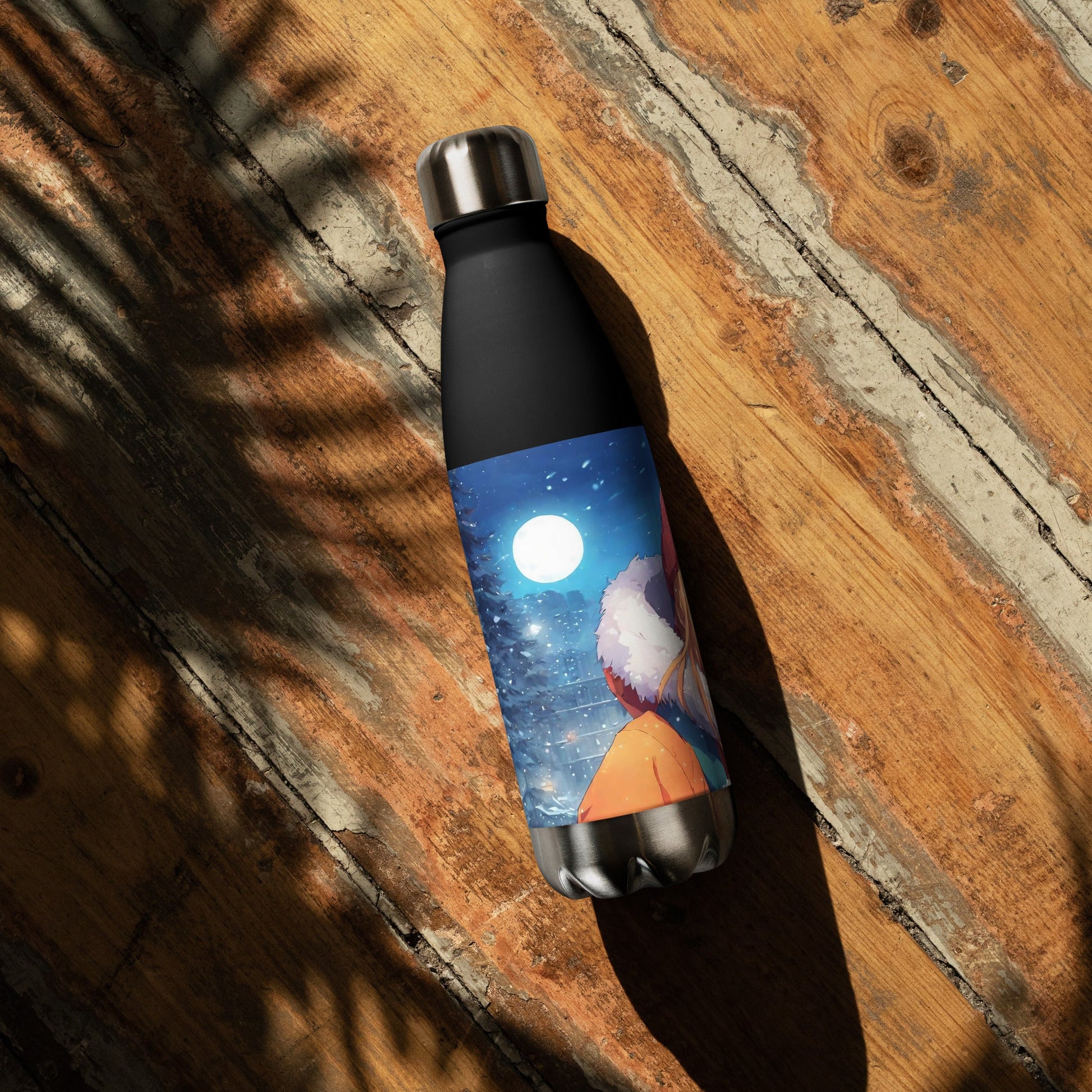 Stainless steel water bottle