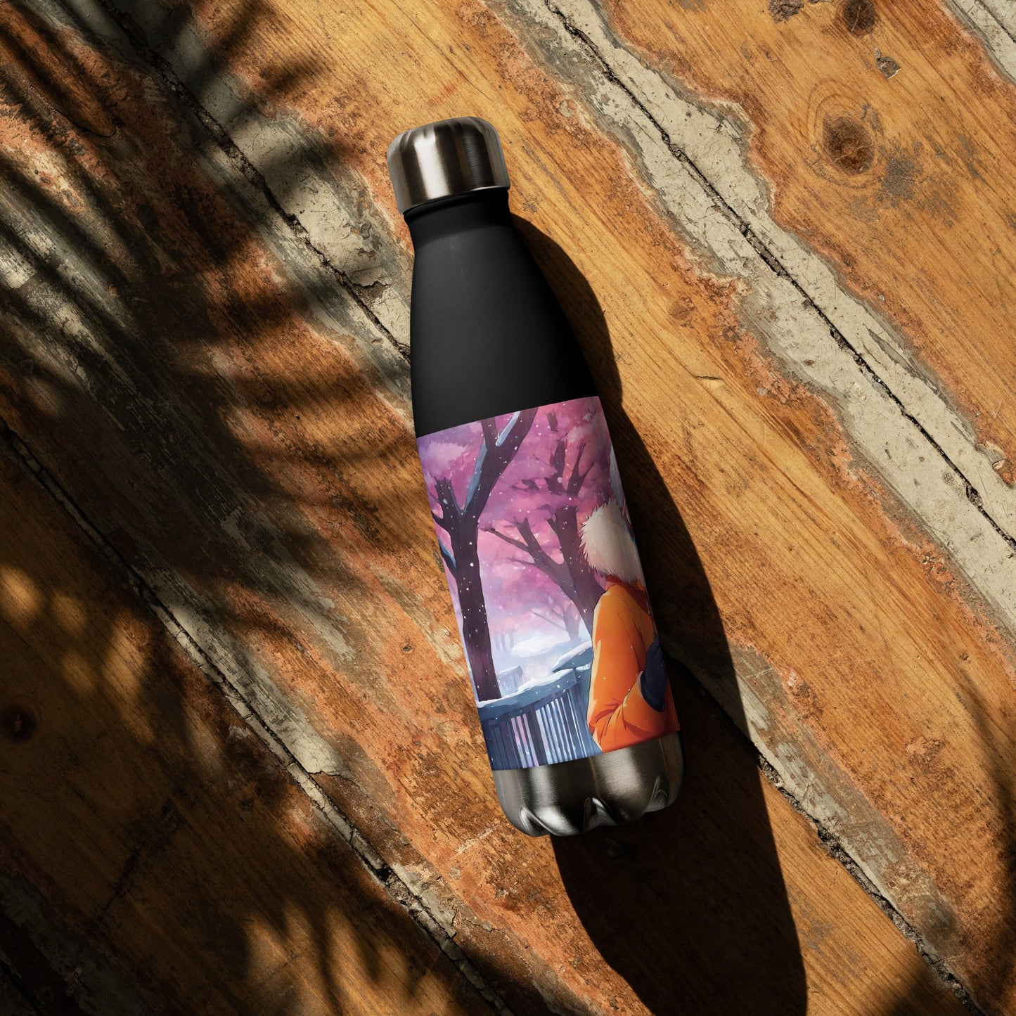 Stainless steel water bottle