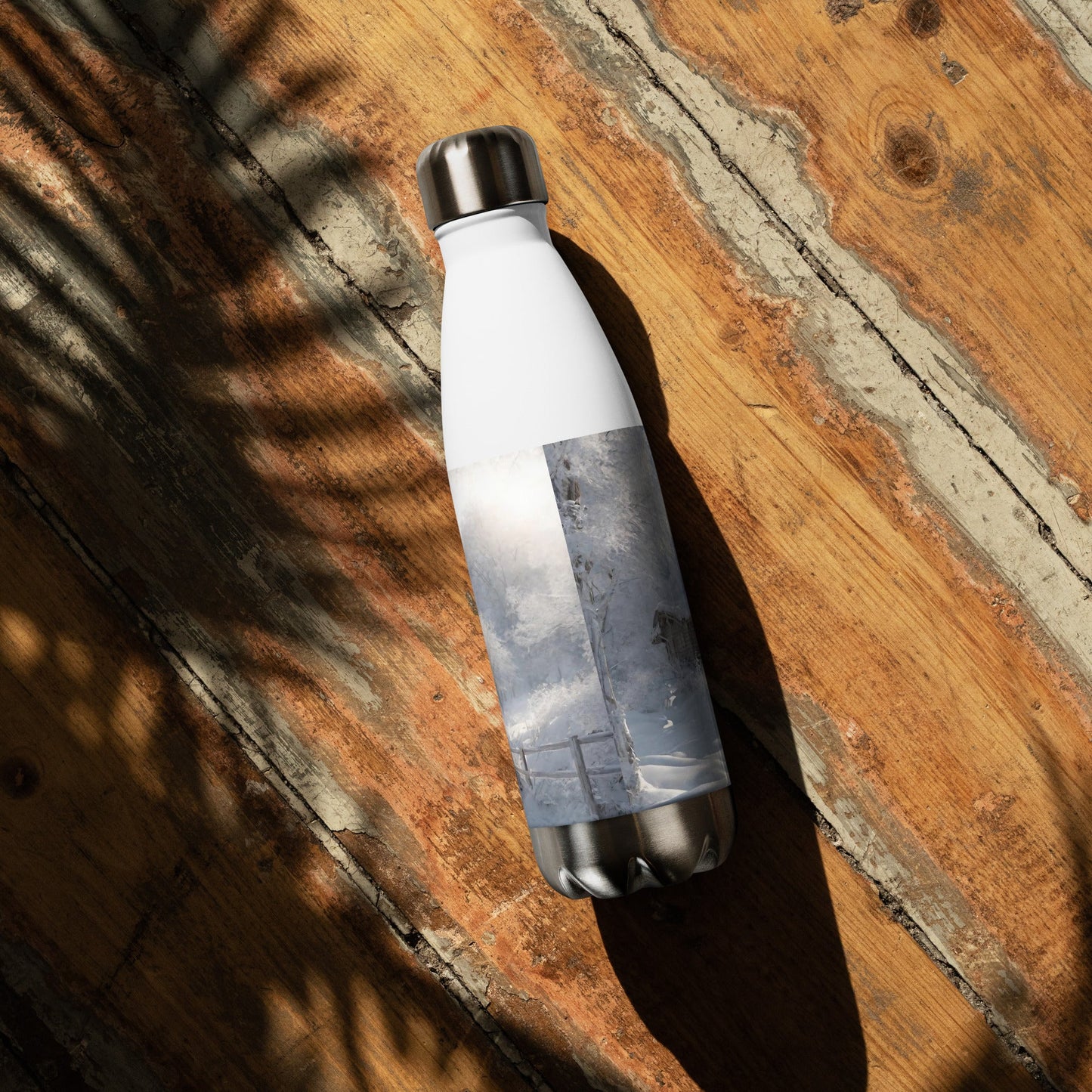 Stainless steel water bottle