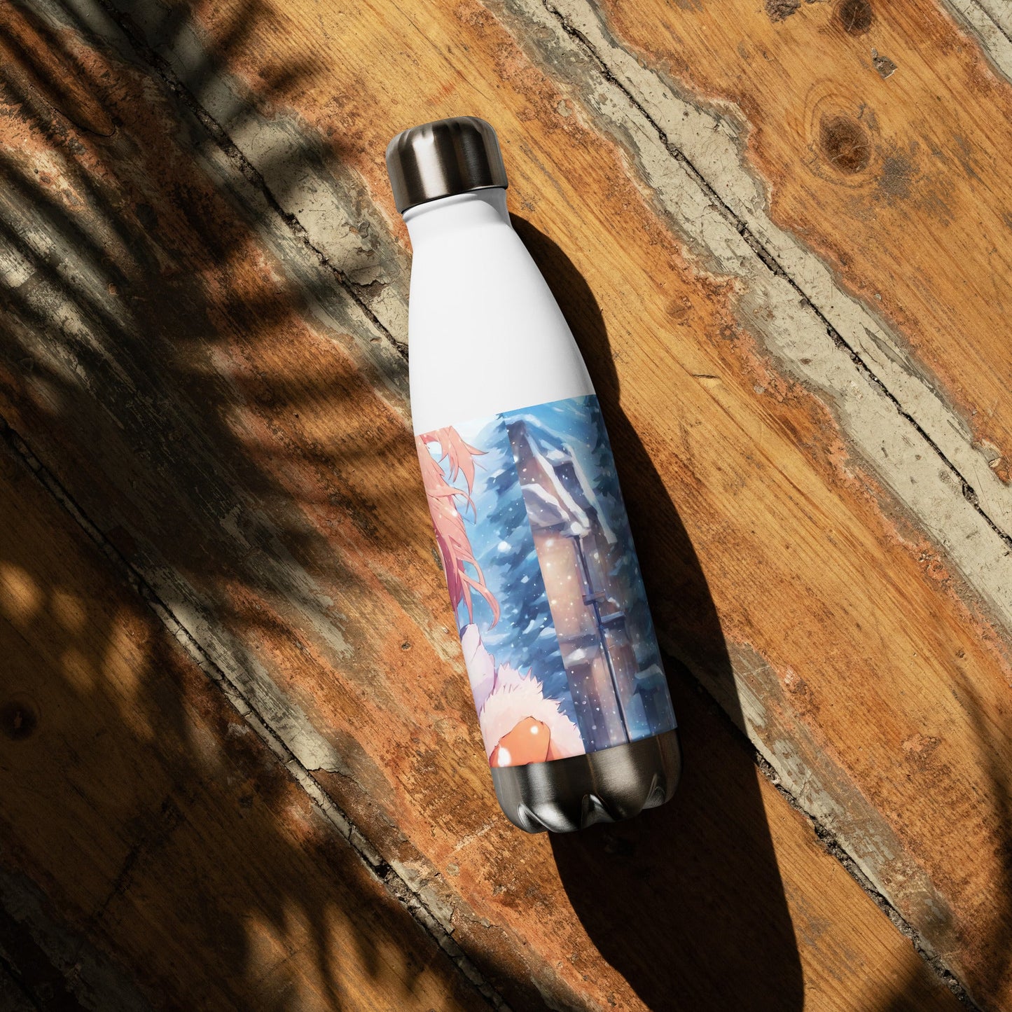 Stainless steel water bottle
