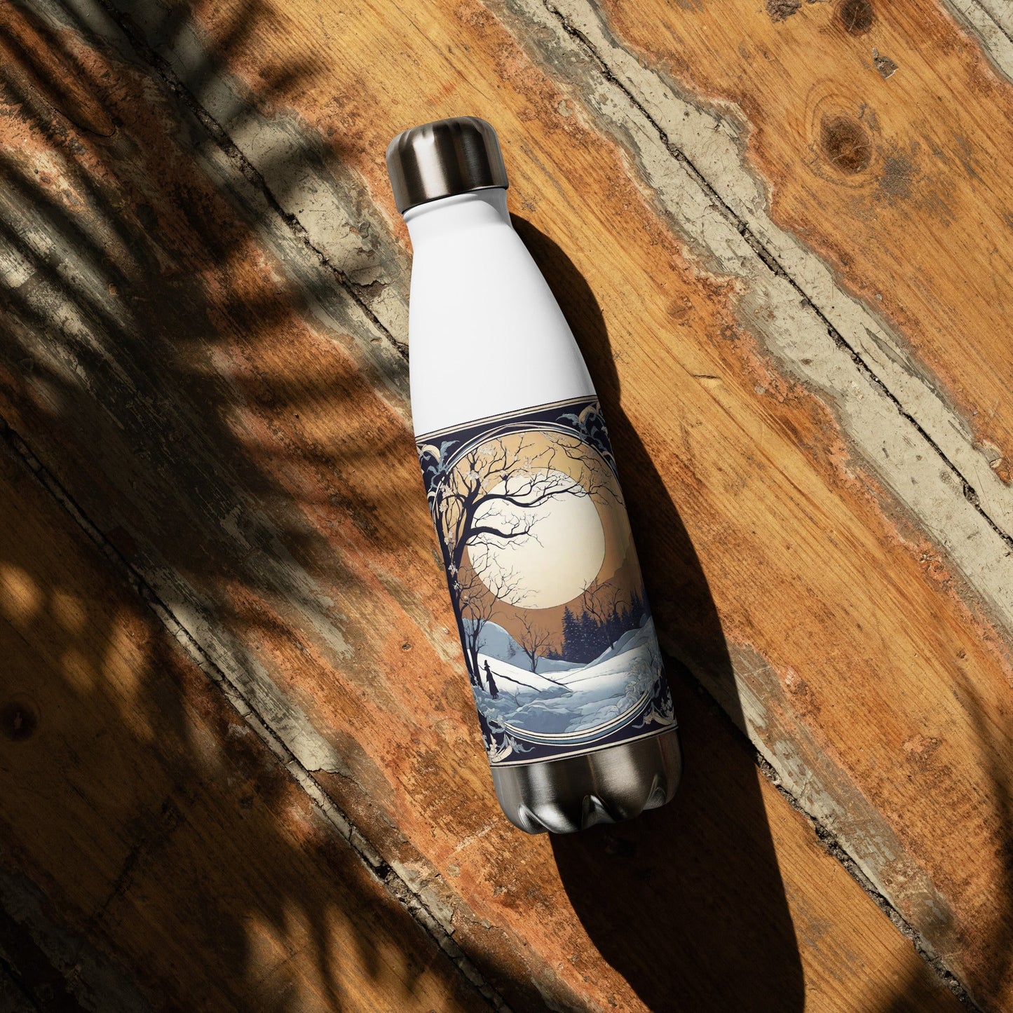 Stainless steel water bottle