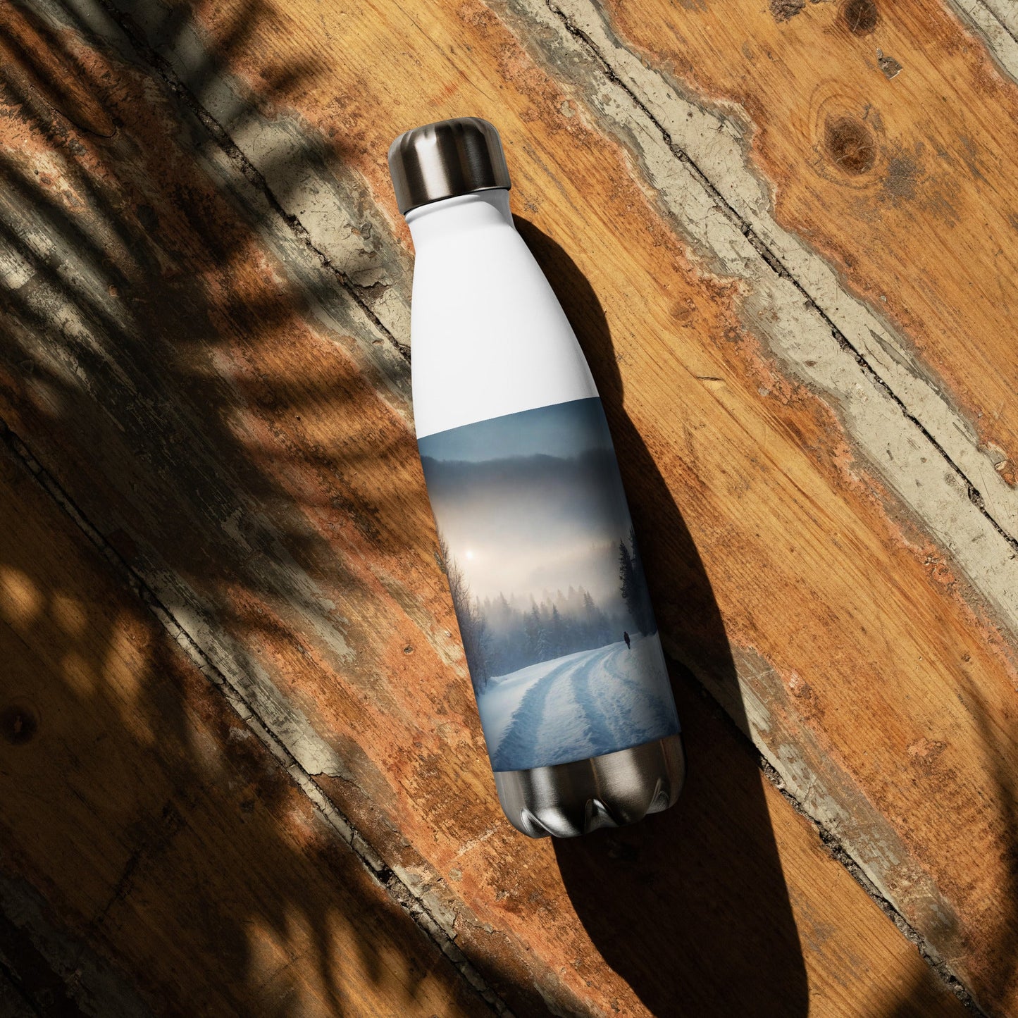 Stainless steel water bottle