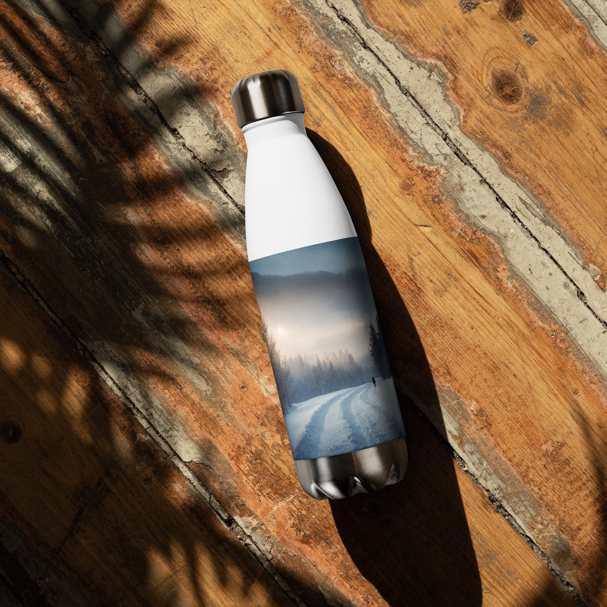 Stainless steel water bottle