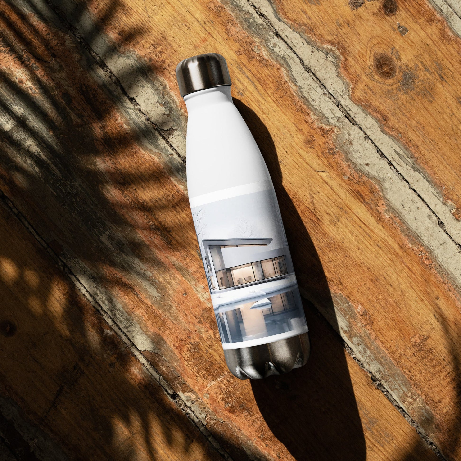 Stainless steel water bottle