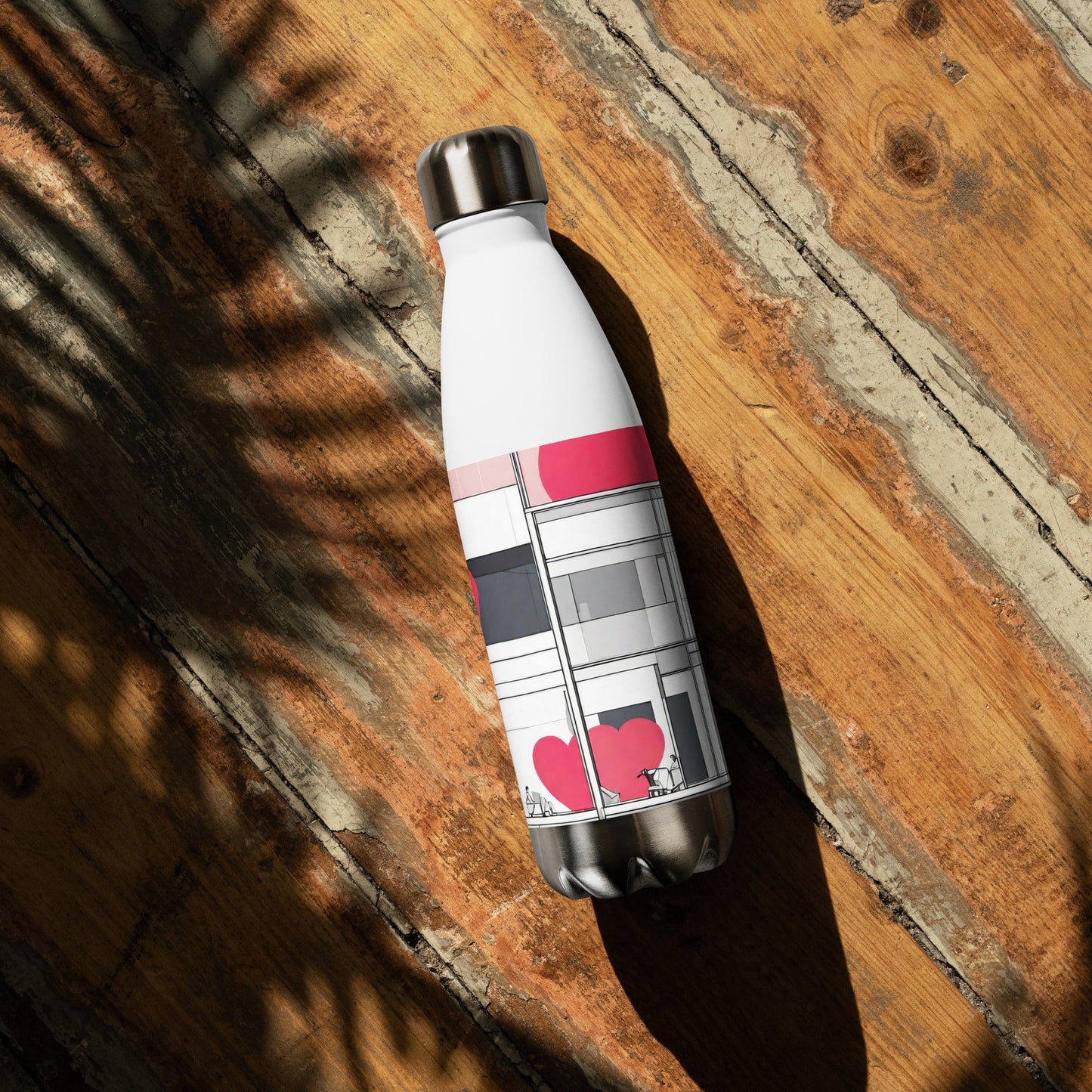 Stainless steel water bottle