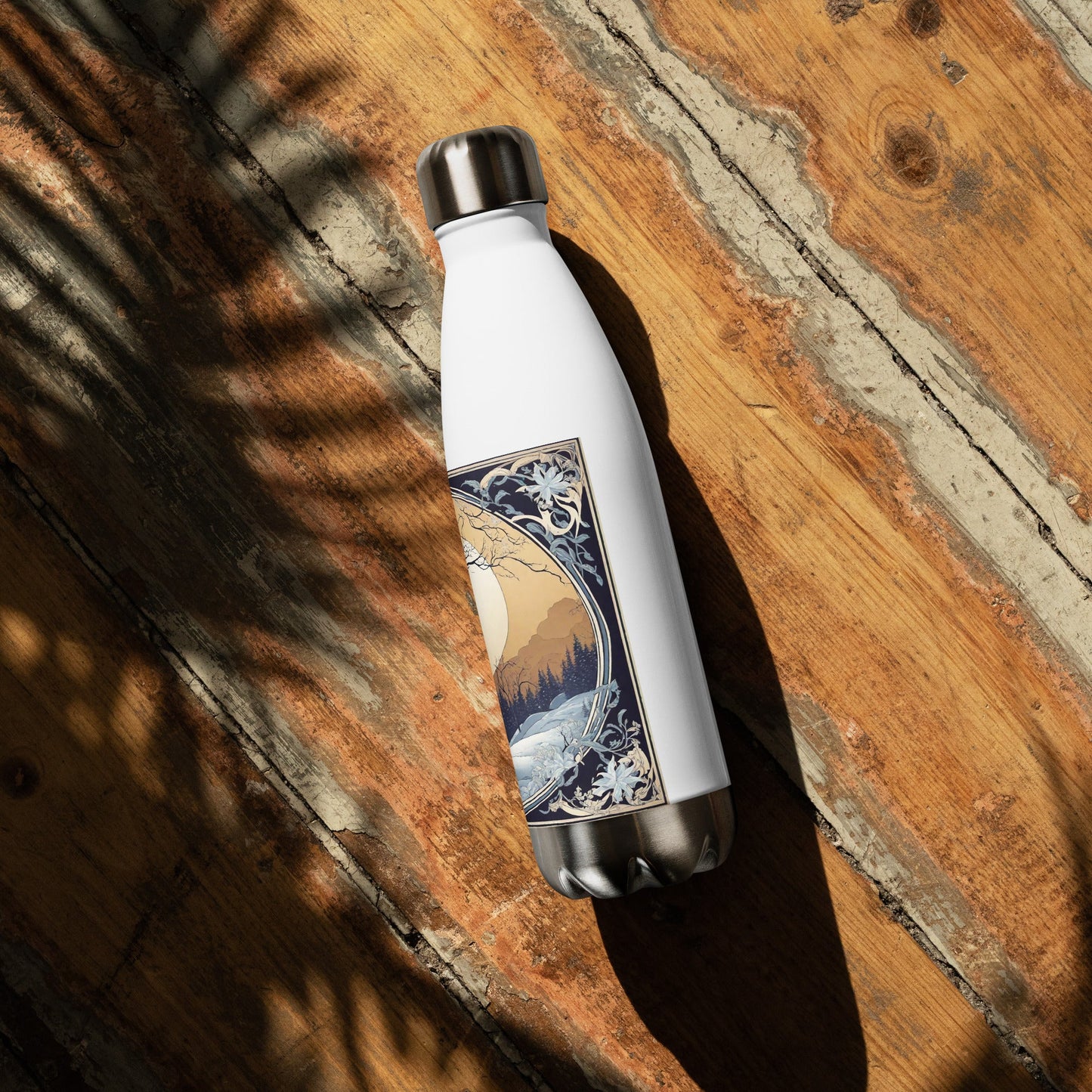 Stainless steel water bottle