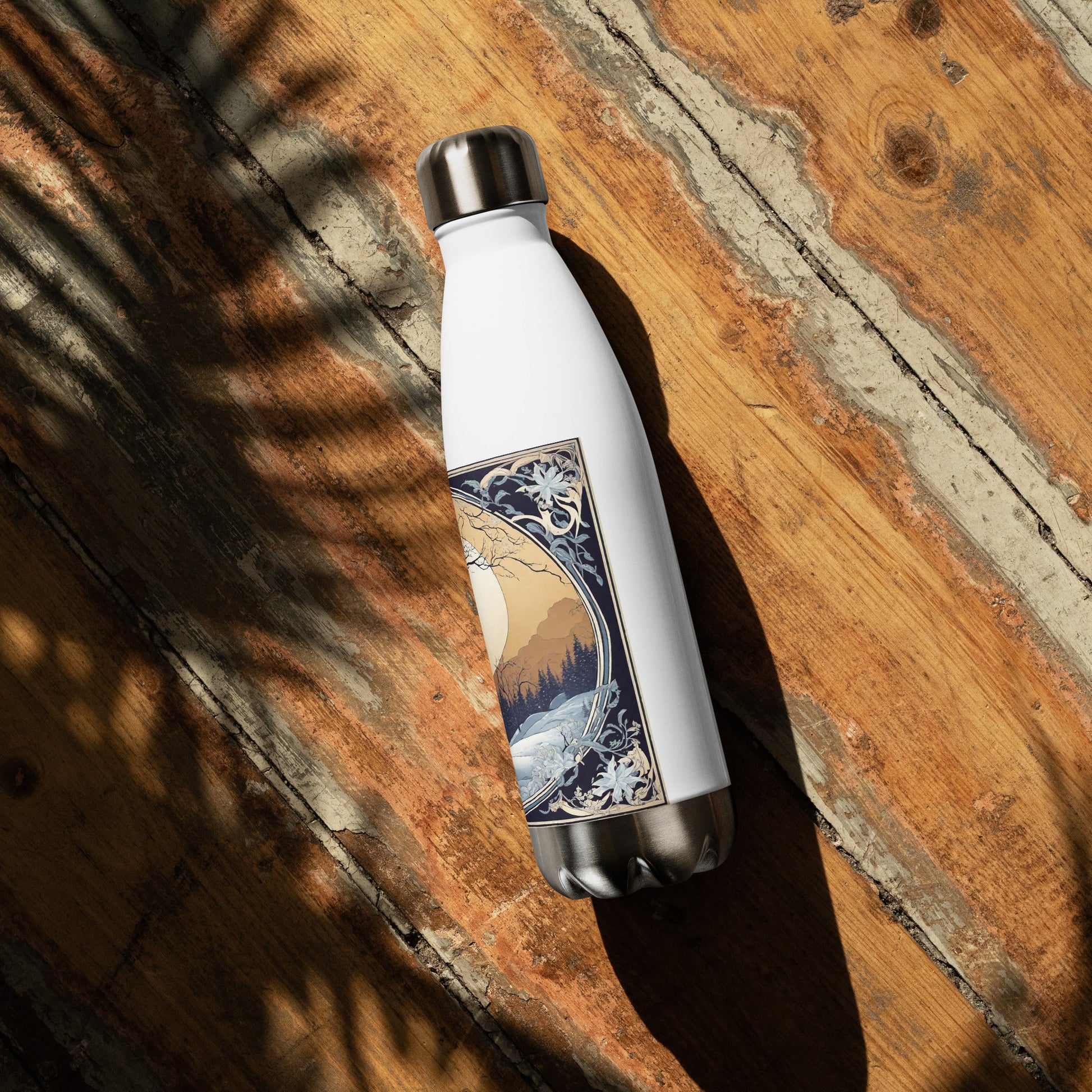 Stainless steel water bottle