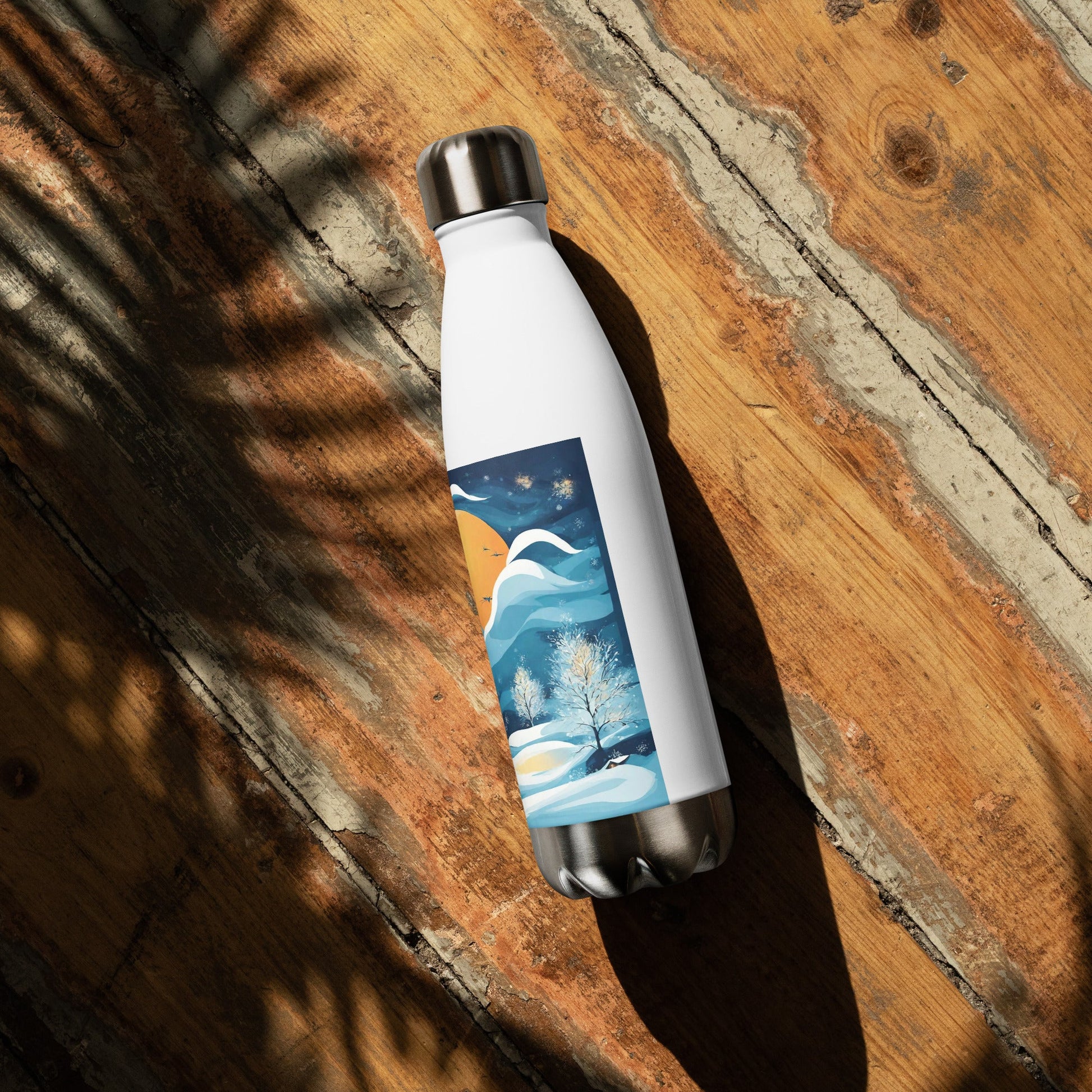 Stainless steel water bottle