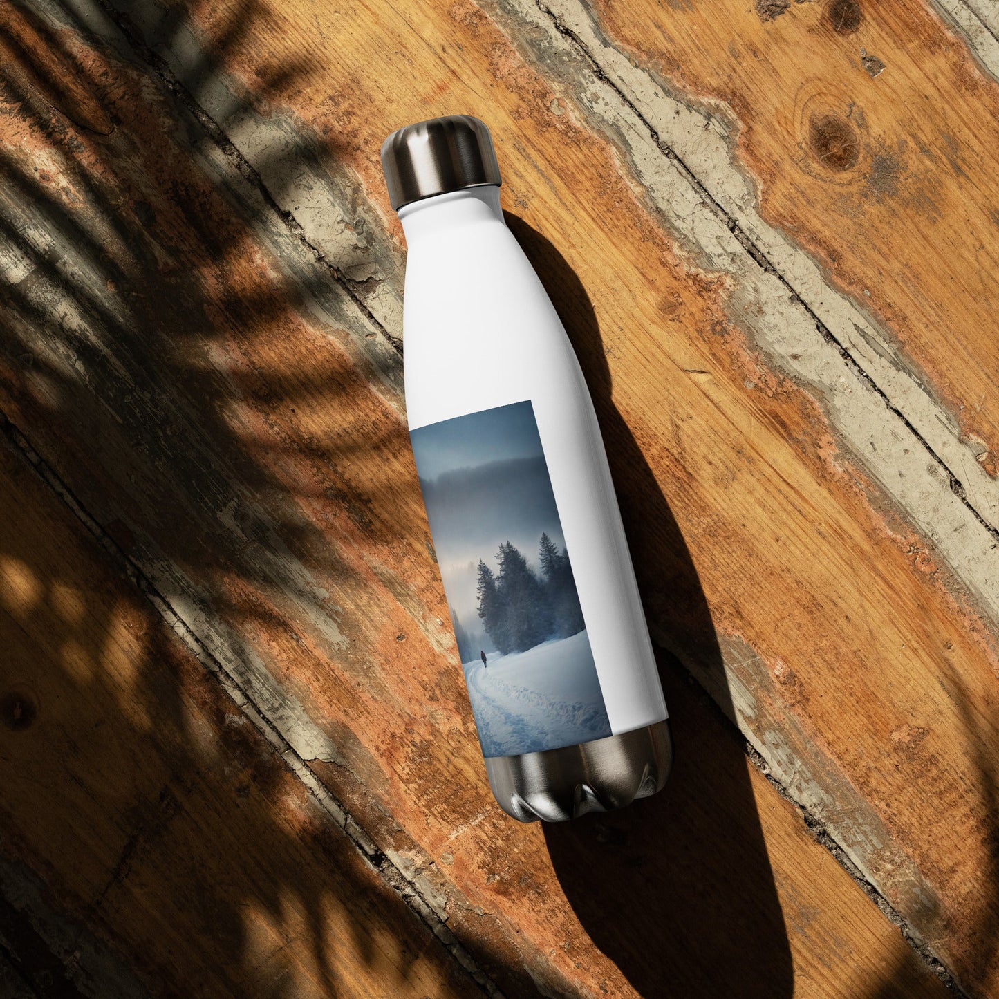 Stainless steel water bottle