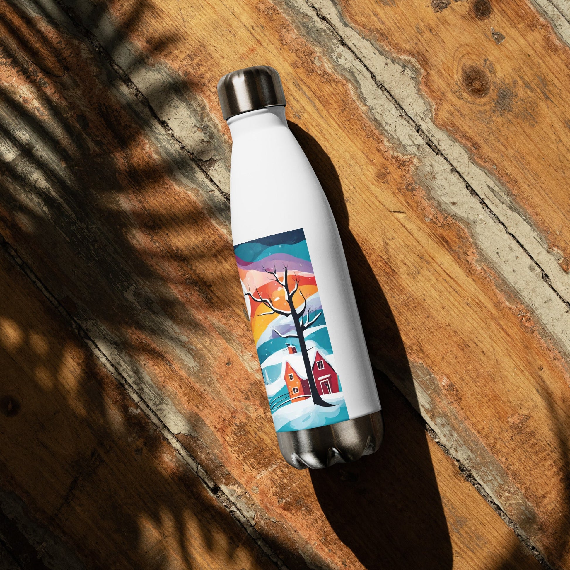 Stainless steel water bottle