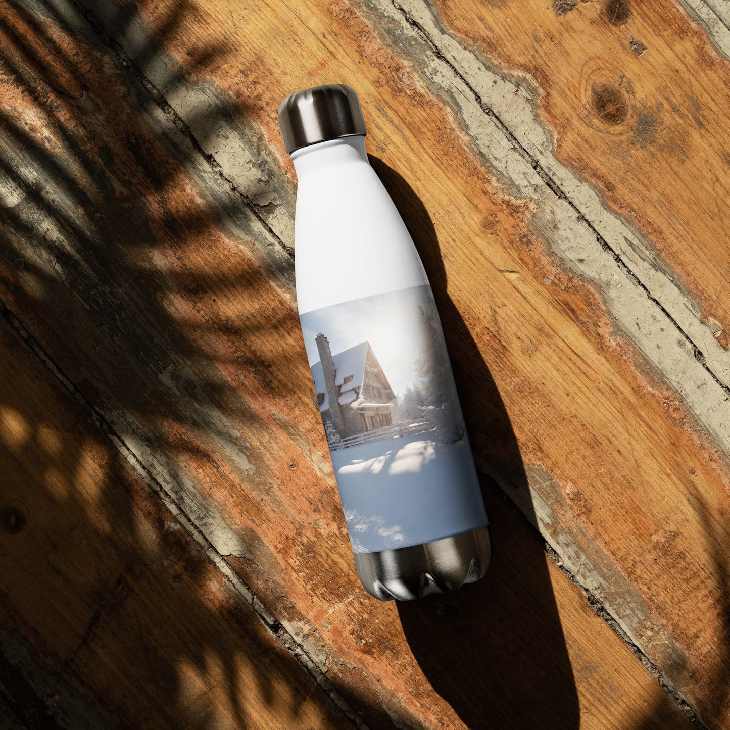 Stainless steel water bottle
