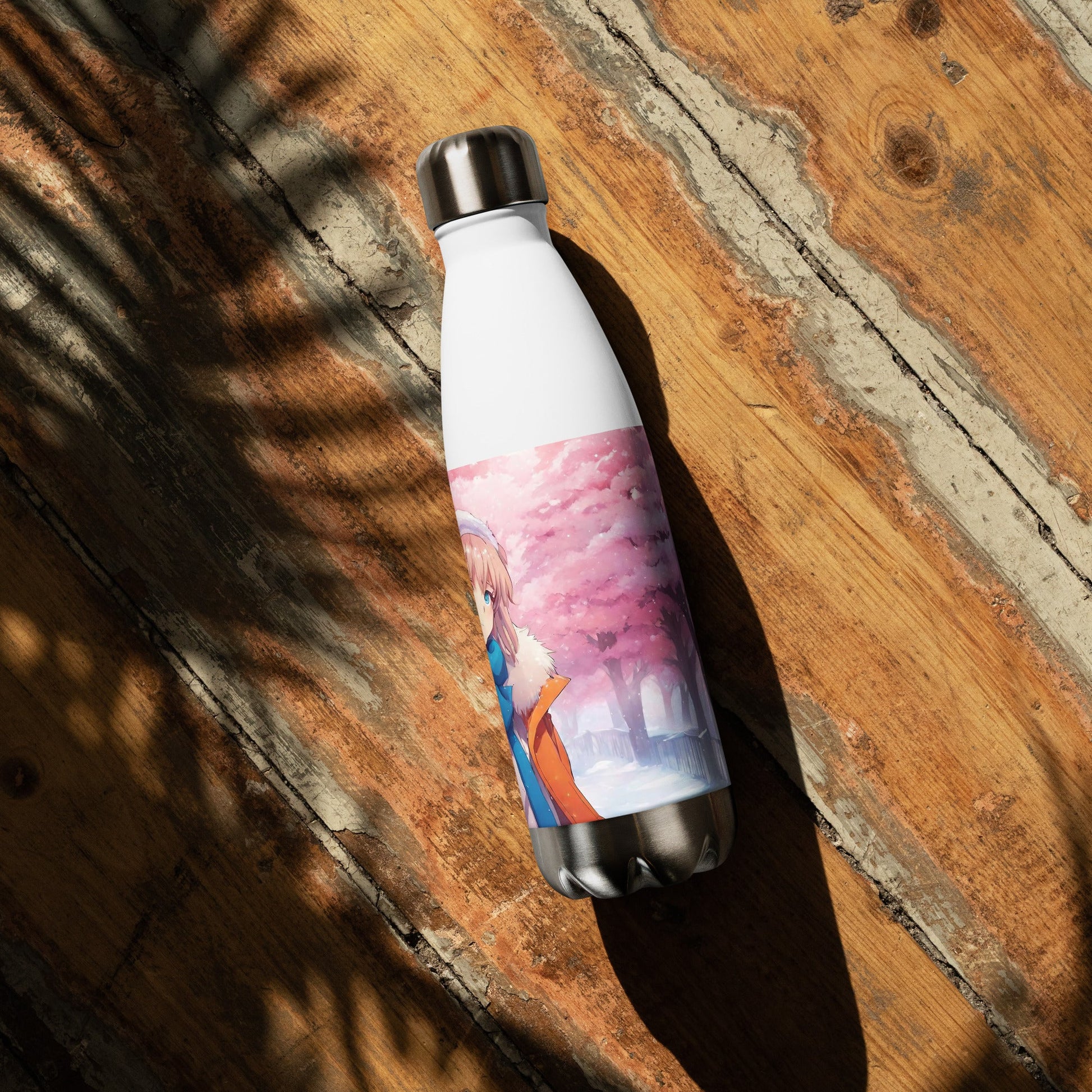 Stainless steel water bottle