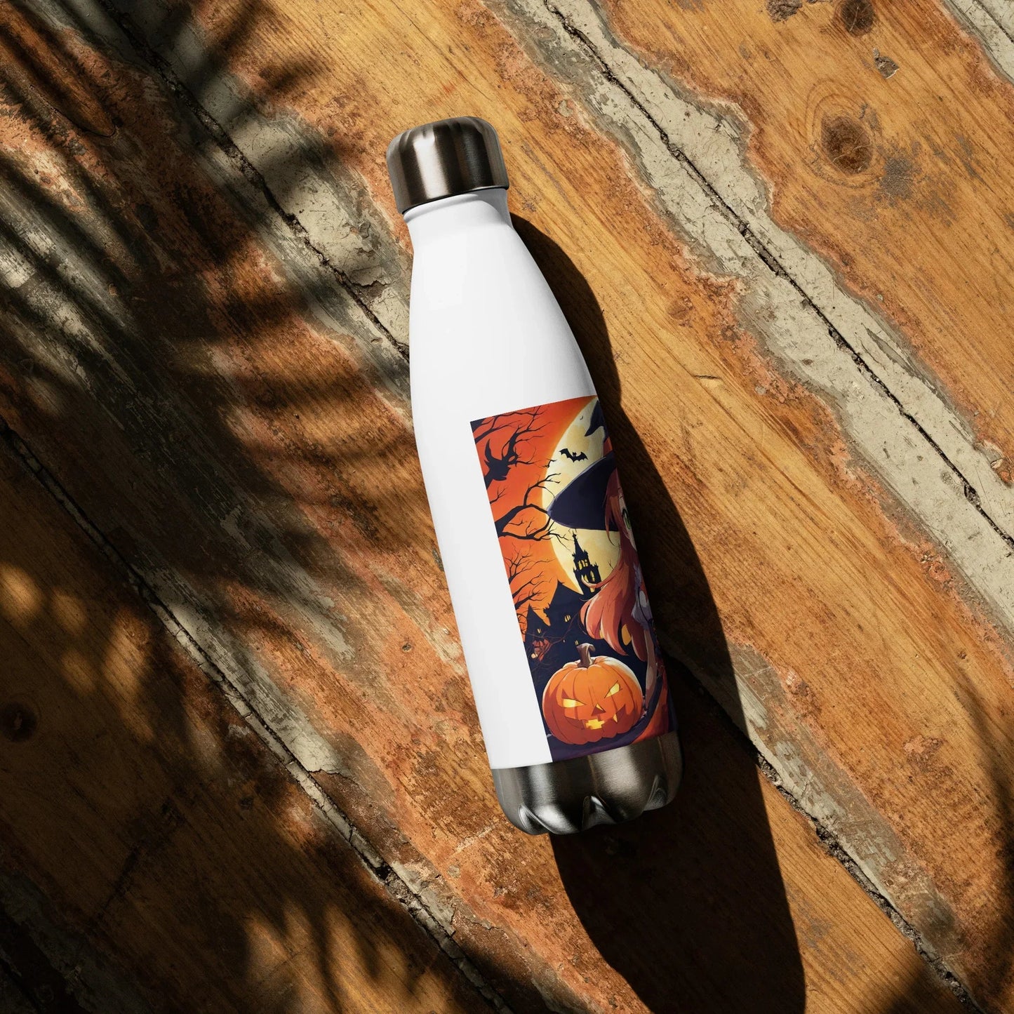 Stainless steel water bottle