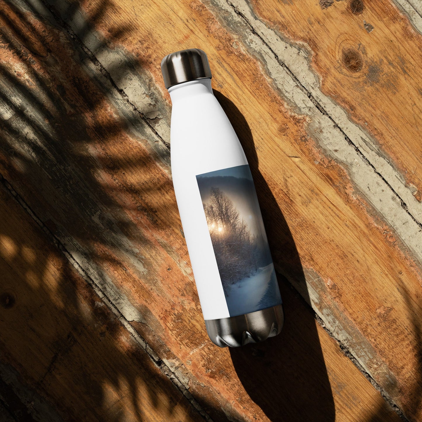 Stainless steel water bottle