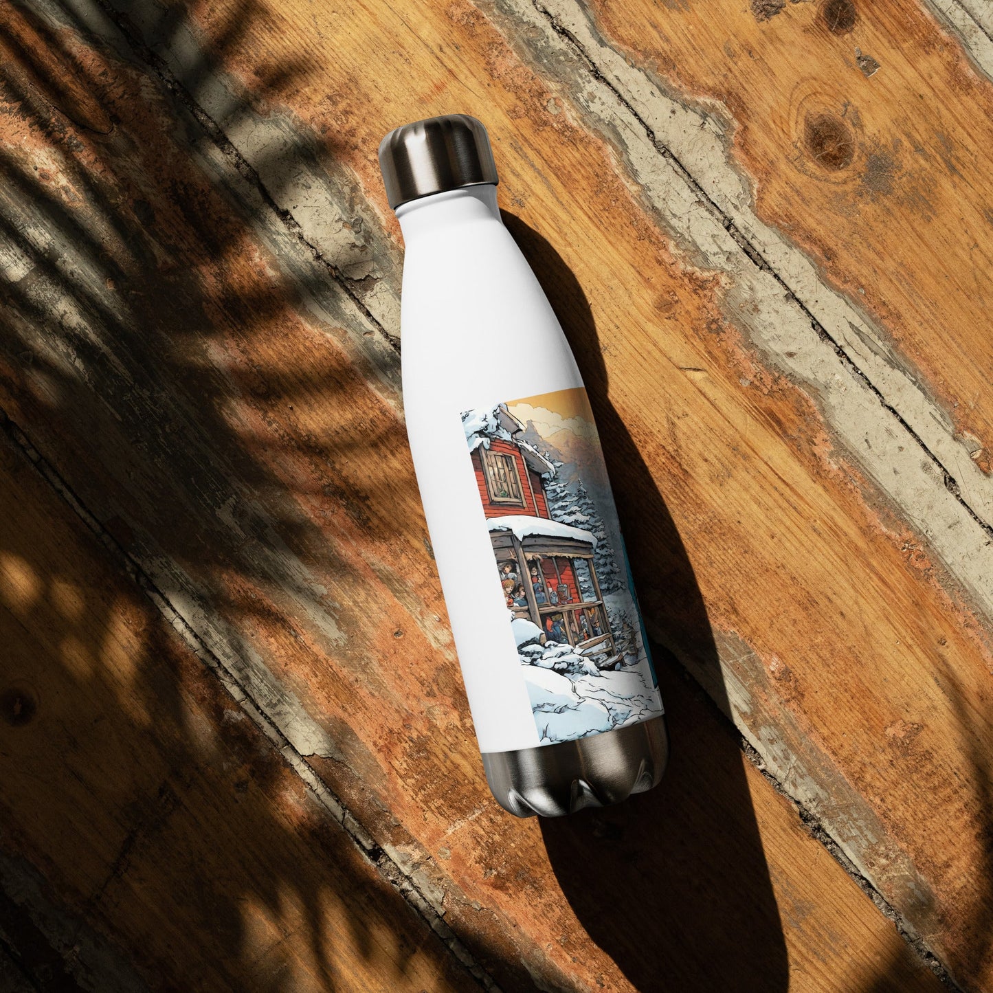 Stainless steel water bottle