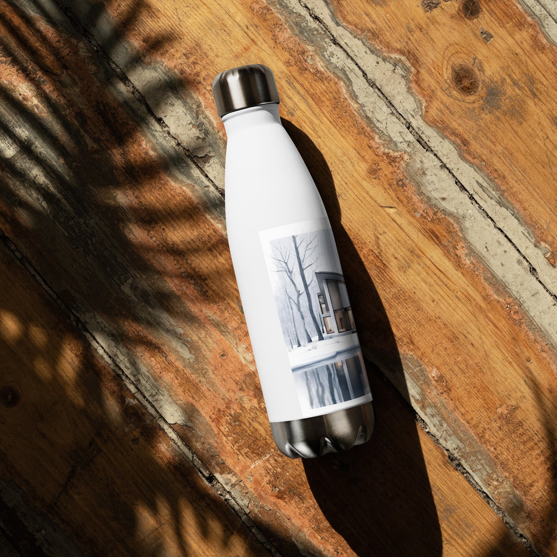 Stainless steel water bottle