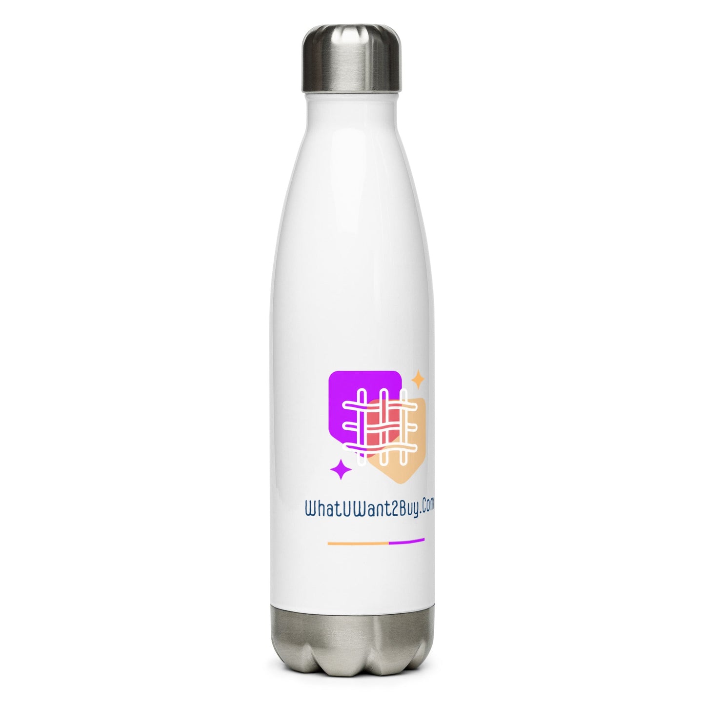 Stainless steel water bottle
