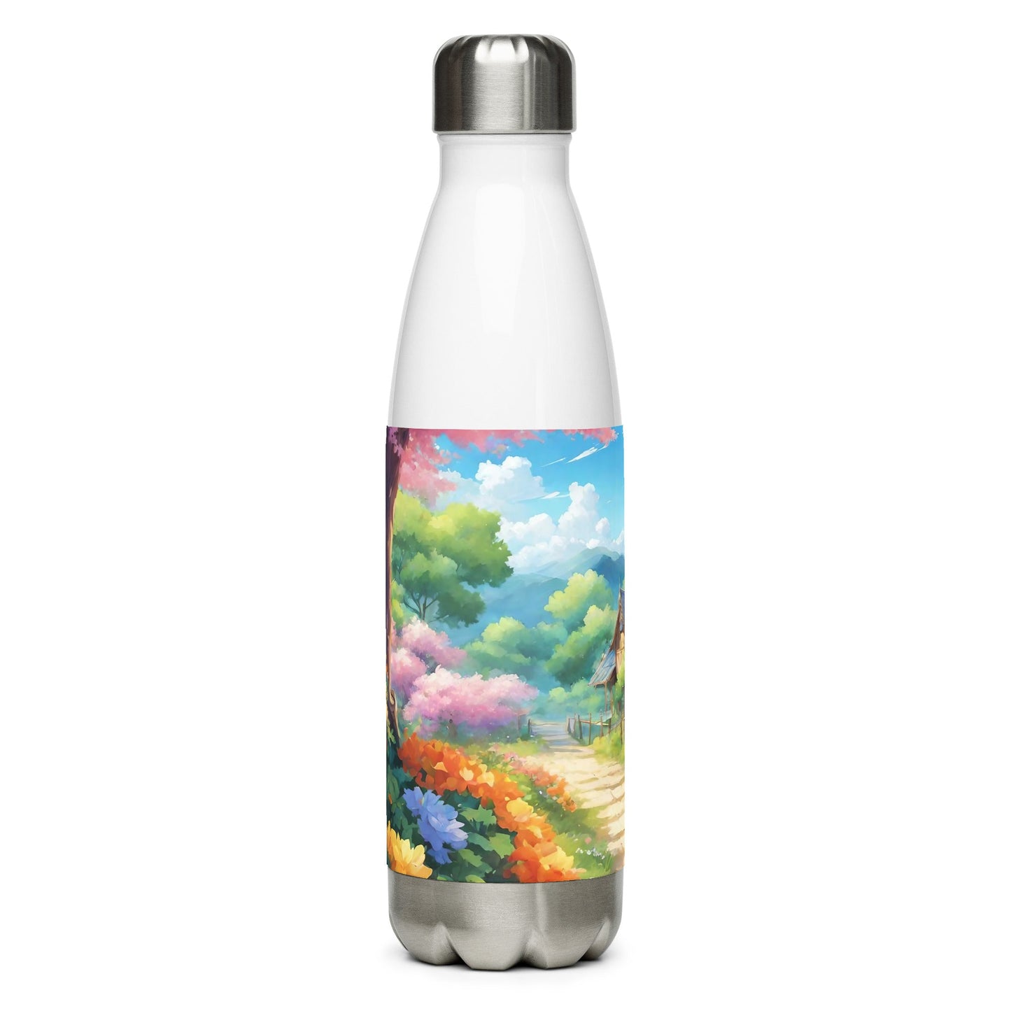 Stainless steel water bottle