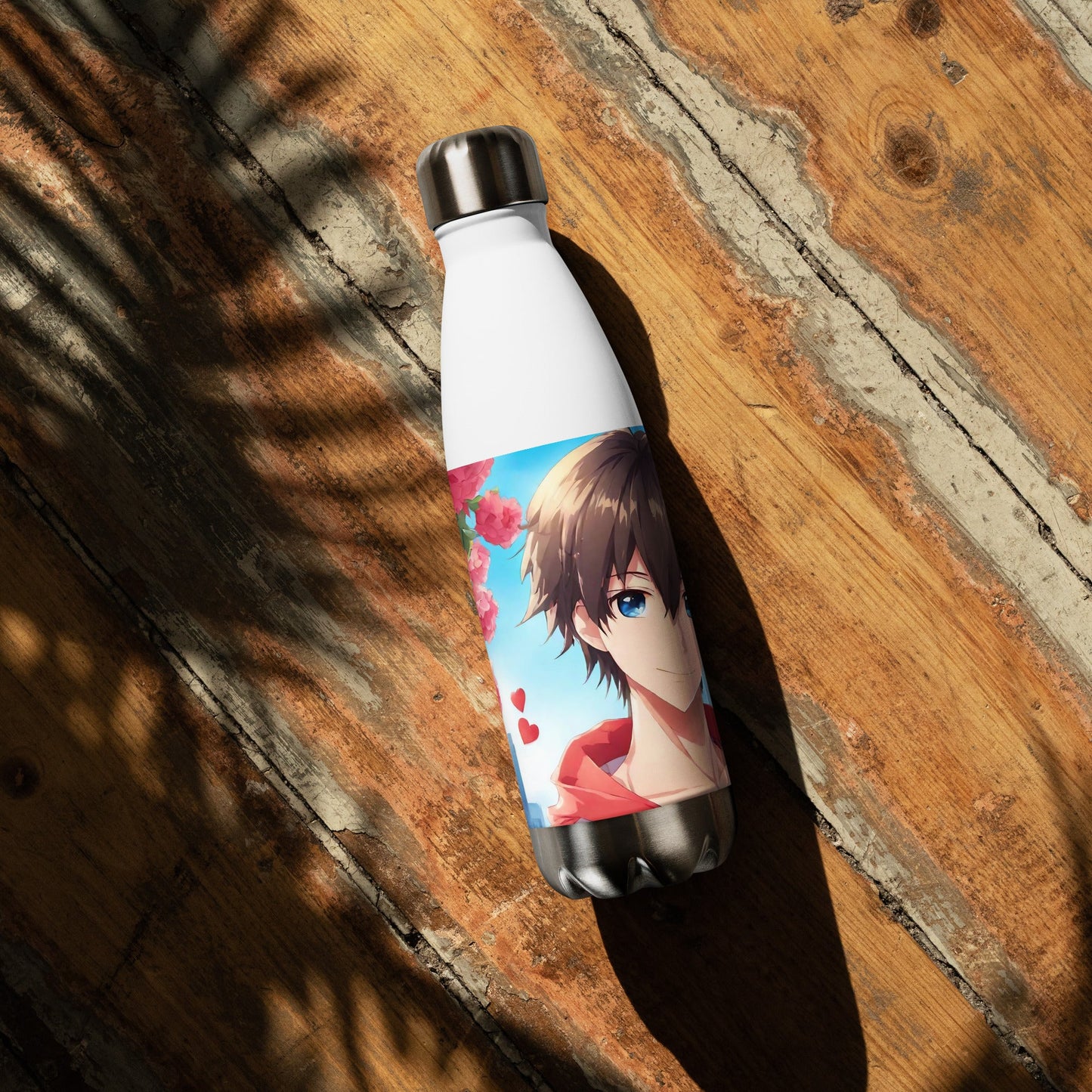 Stainless steel water bottle