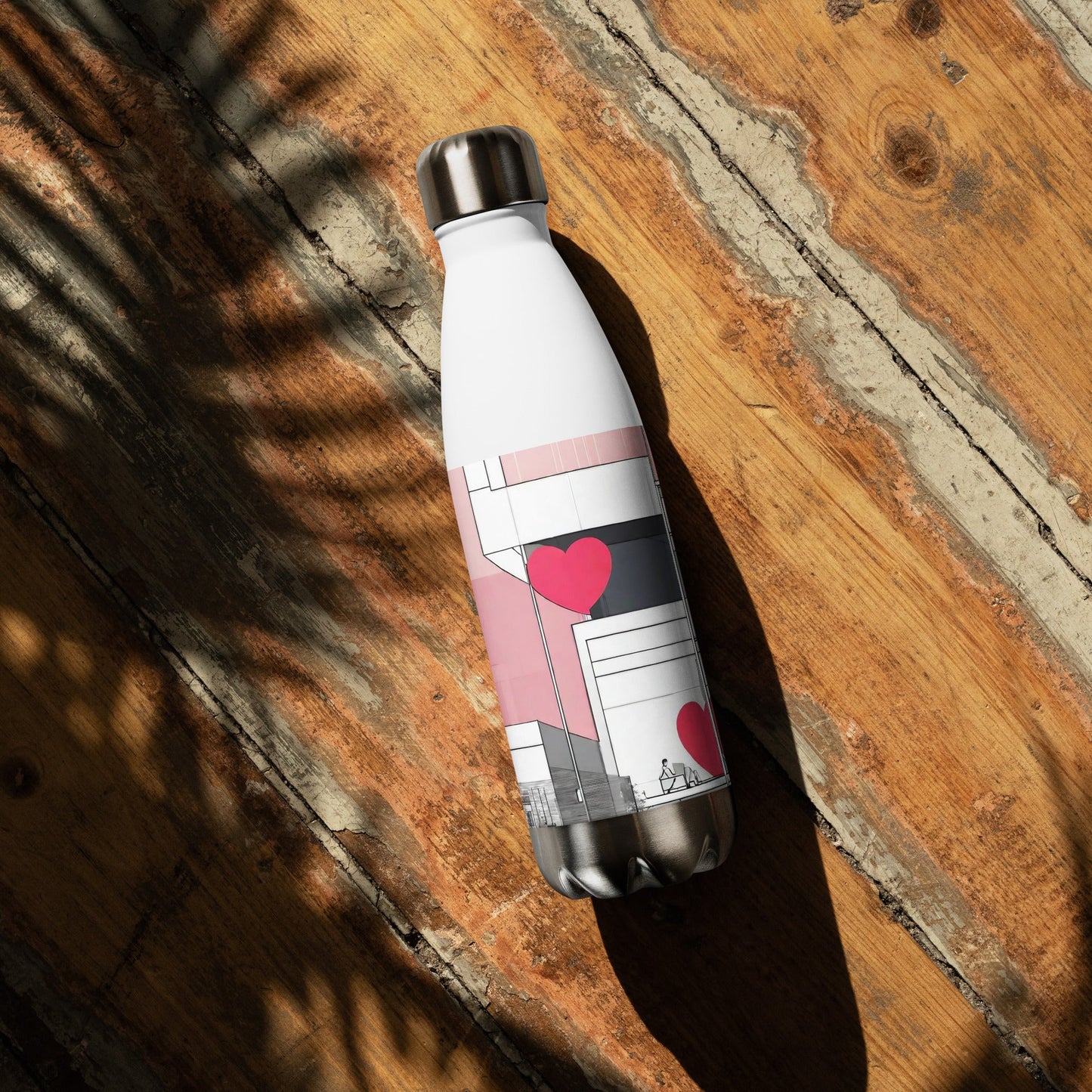 Stainless steel water bottle