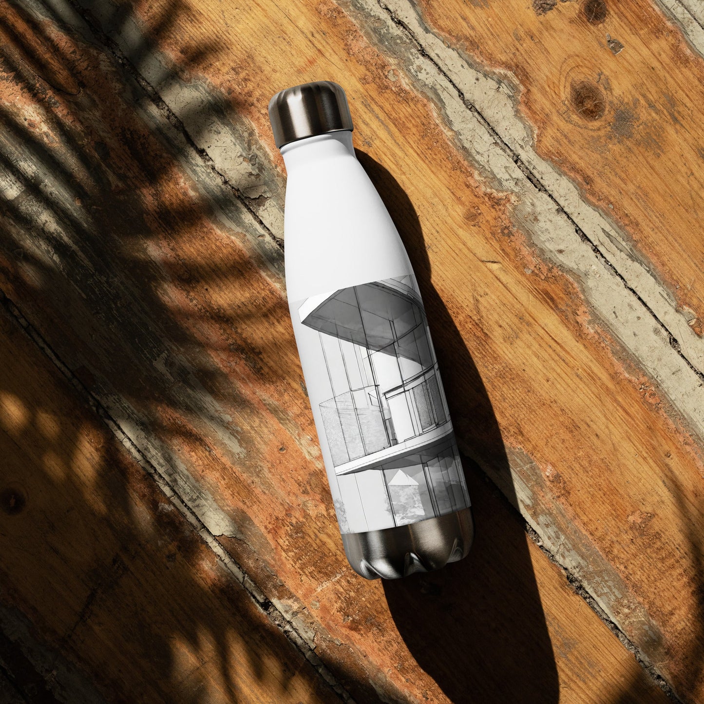 Stainless steel water bottle
