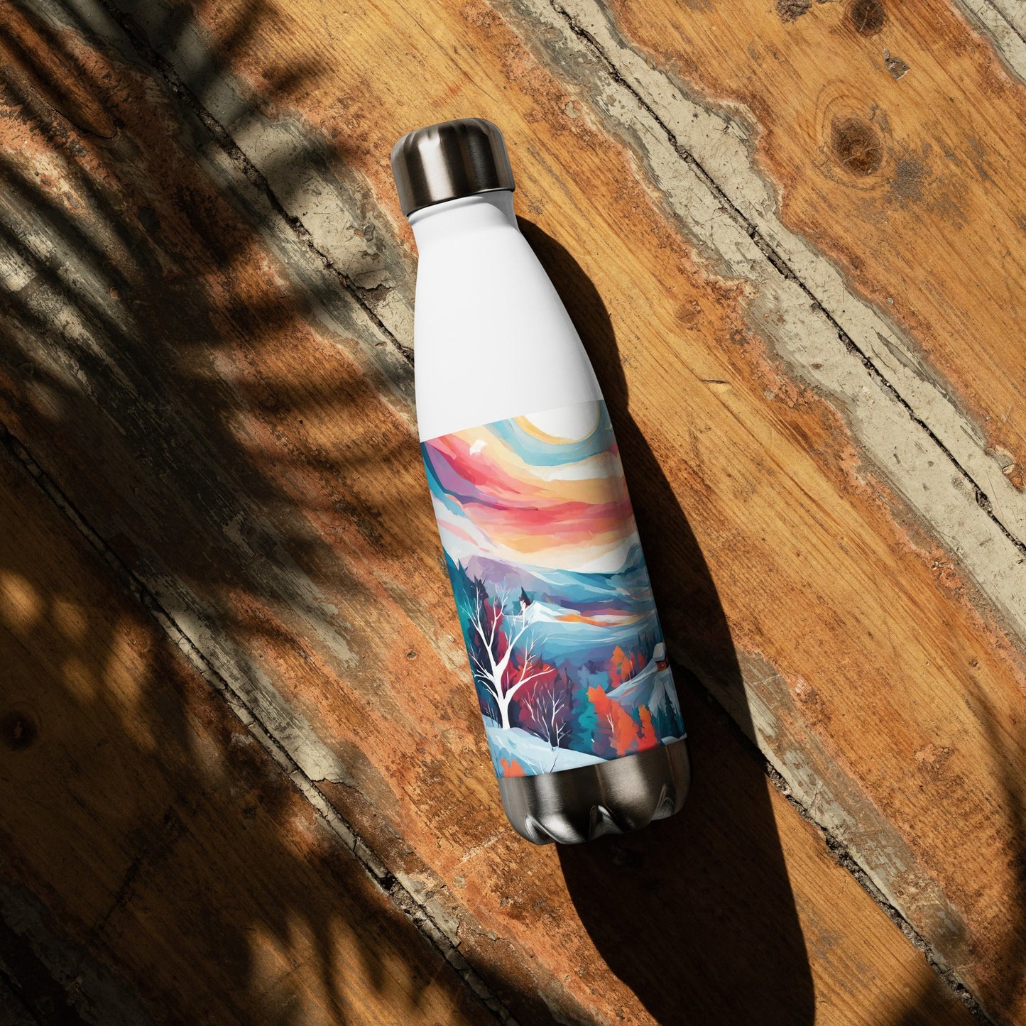 Stainless steel water bottle