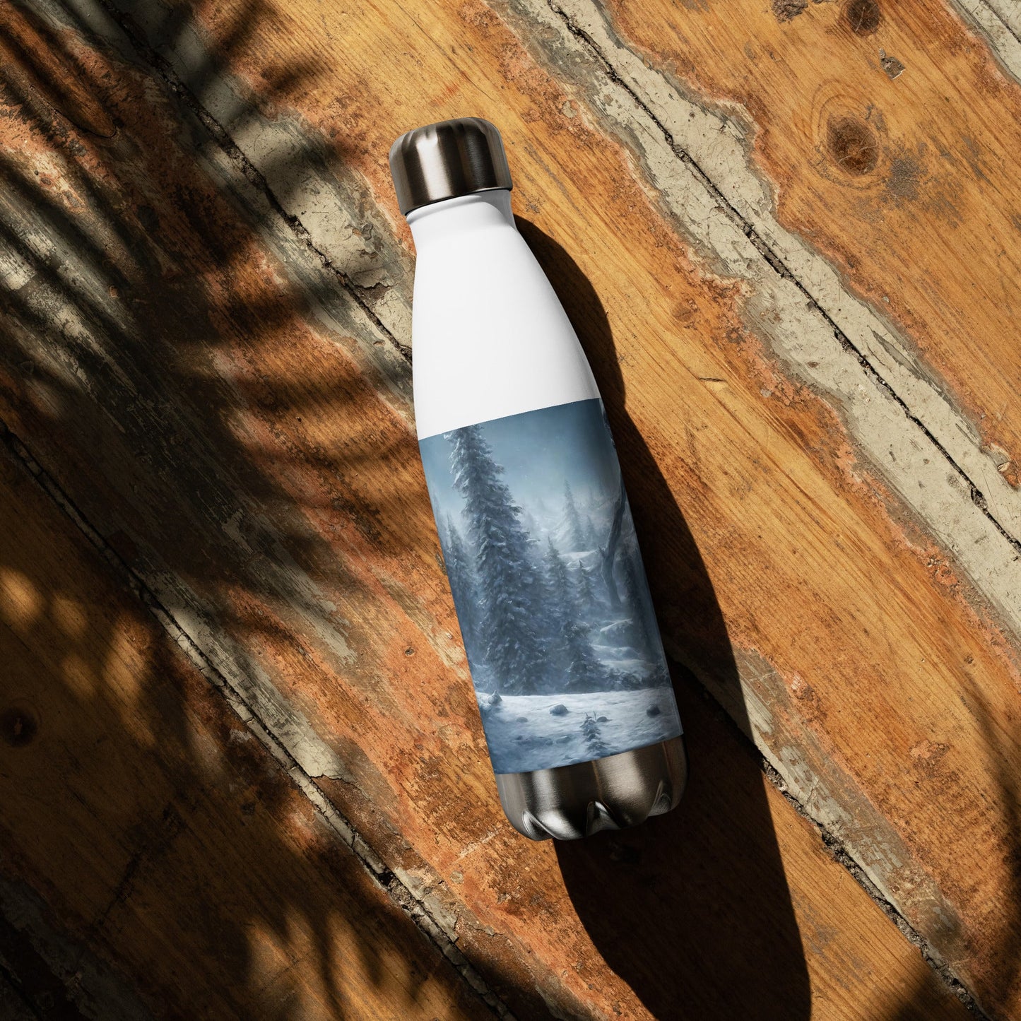 Stainless steel water bottle