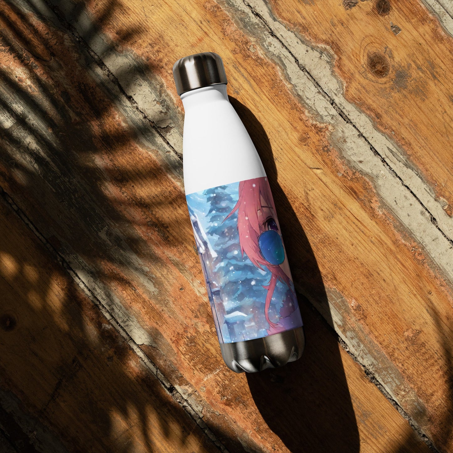 Stainless steel water bottle
