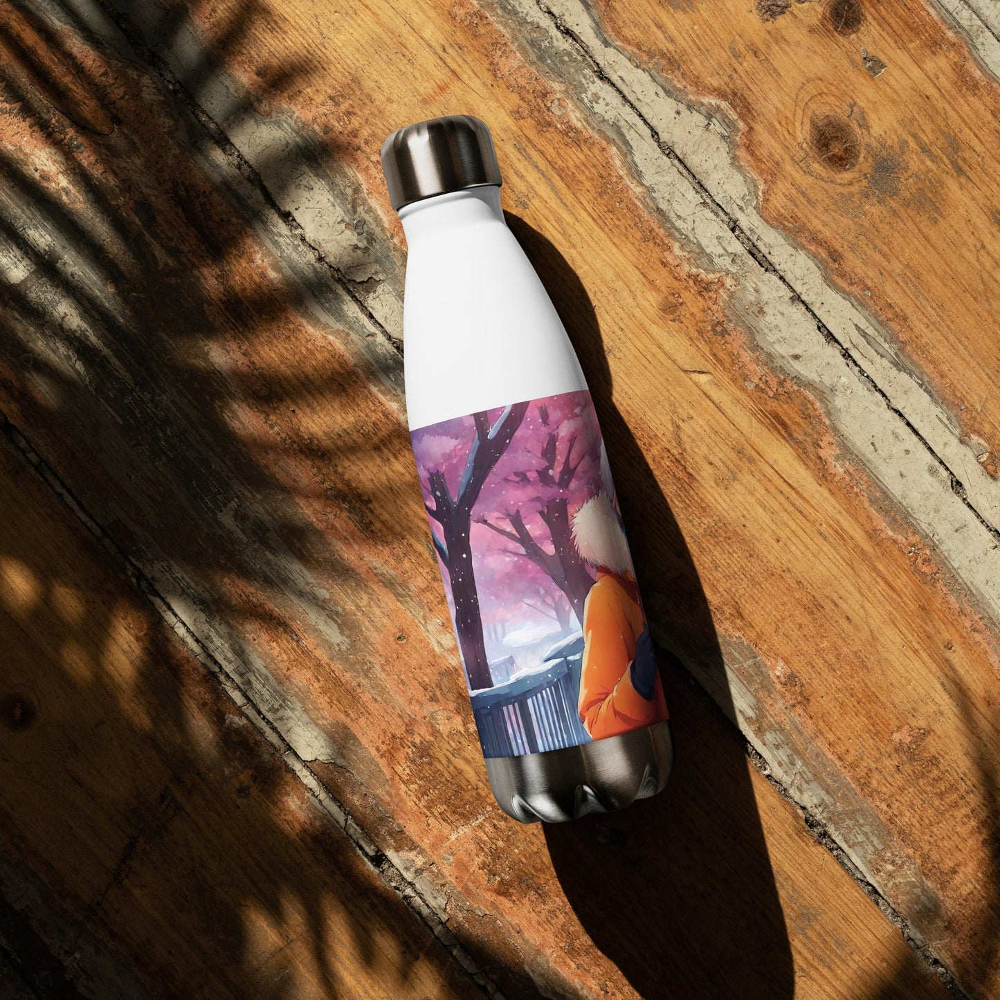 Stainless steel water bottle