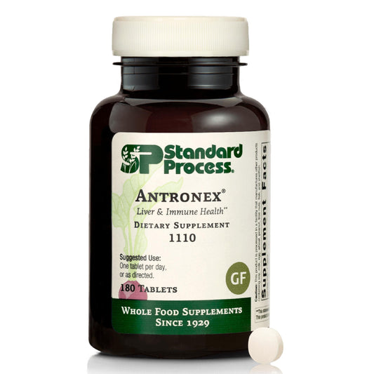 Standard Process Antronex – Liver Health Supplement | Gluten-Free, Non-Dairy, Non-Soy | 180 Tablets