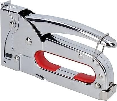 Heavy Duty Staple Gun High Powered Spring Action with 500 Staples