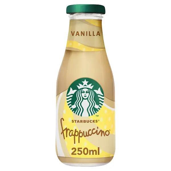 Starbucks Frappuccino Vanilla Flavoured Milk Iced Coffee 250ml (Case of 8)