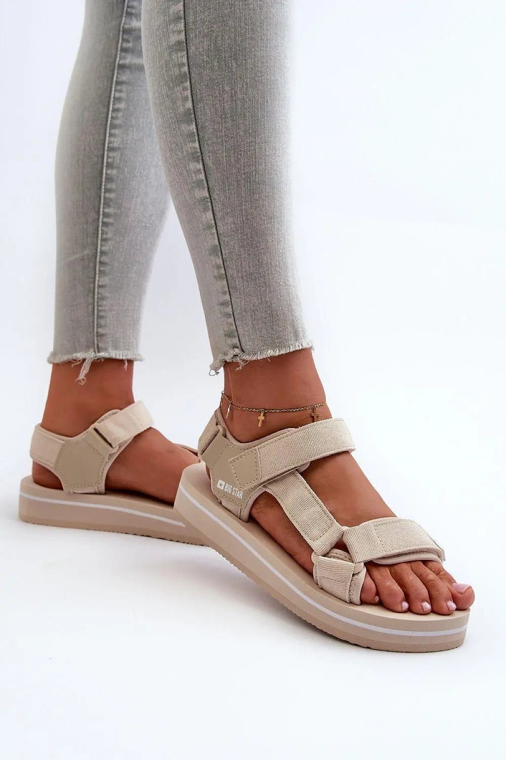 Step in style women's velcro strap comfor sandals