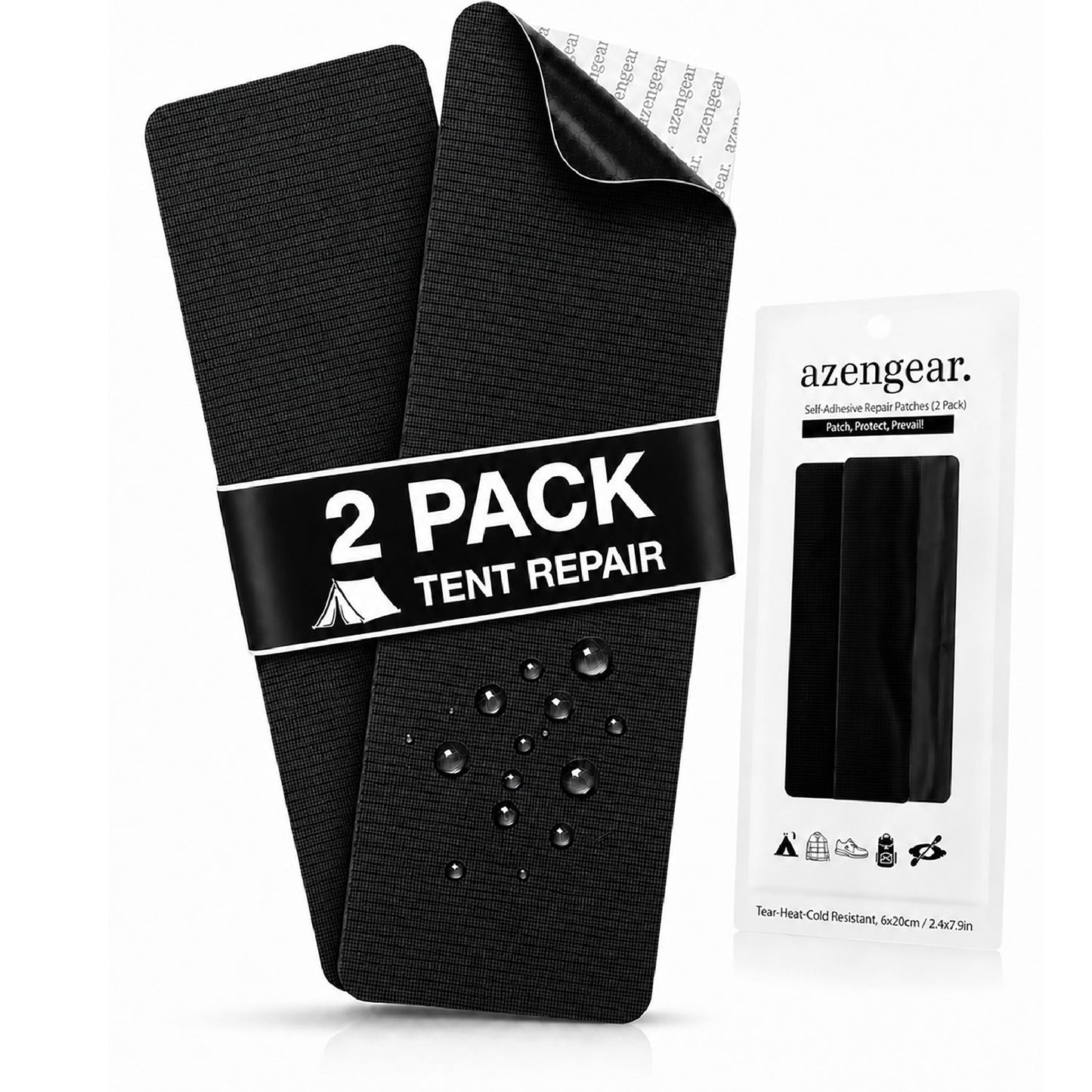 Stick-On Repair Patches - Waterproof, Tear-Cold-Heat-Resistant