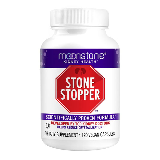 Stone Stopper Capsules – Kidney Stone Prevention, 120 Count (30 Day Supply)