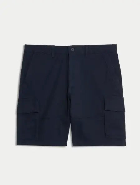 Straight Fit Stretch Cargo Short
