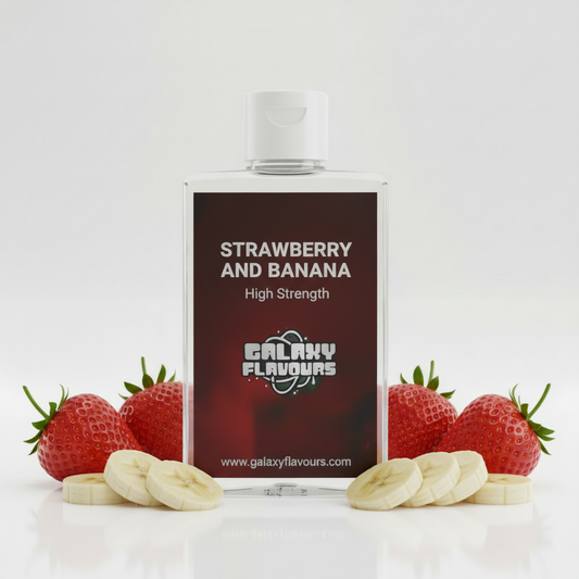 Strawberry and Banana Food Flavouring Concentrate – Professional High Strength – 250ml