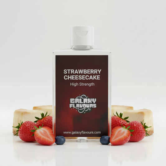Strawberry Cheesecake Food Flavouring Concentrate – Professional High Strength – 250ml