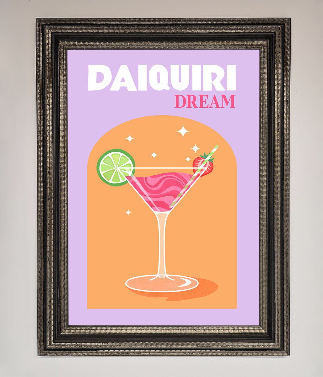 Strawberry Daiquiri Framed Print