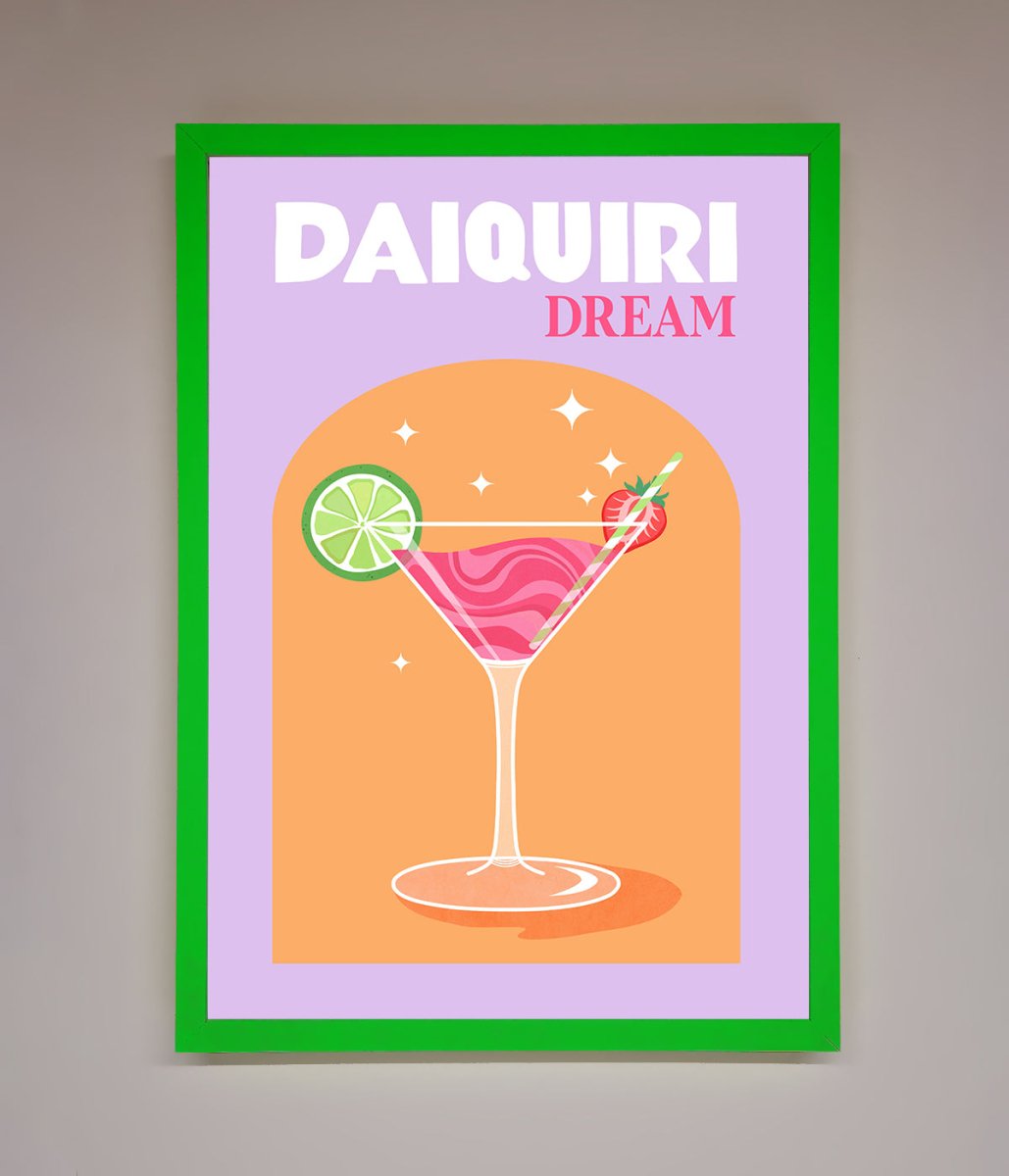 Strawberry Daiquiri Framed Print