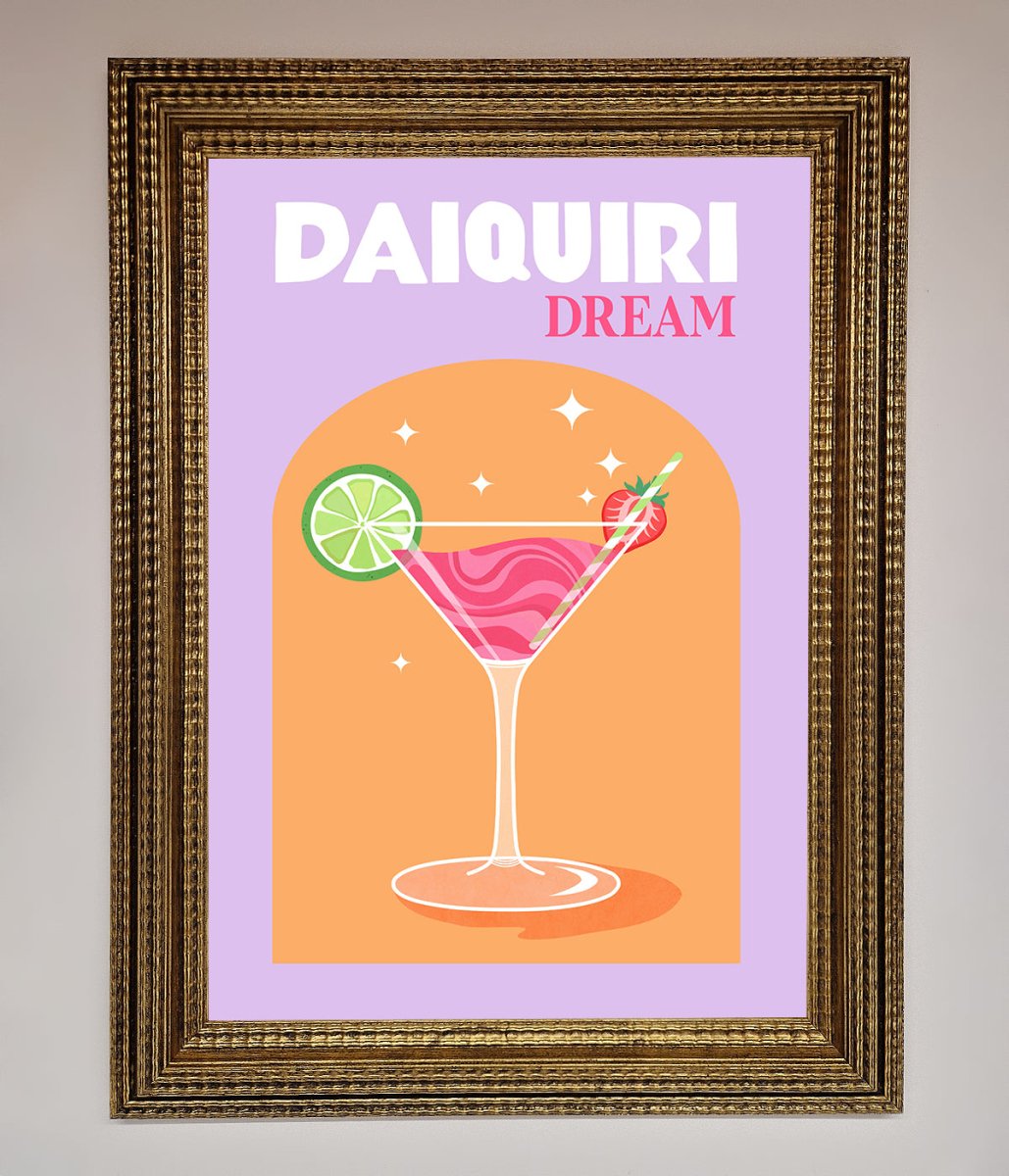 Strawberry Daiquiri Framed Print